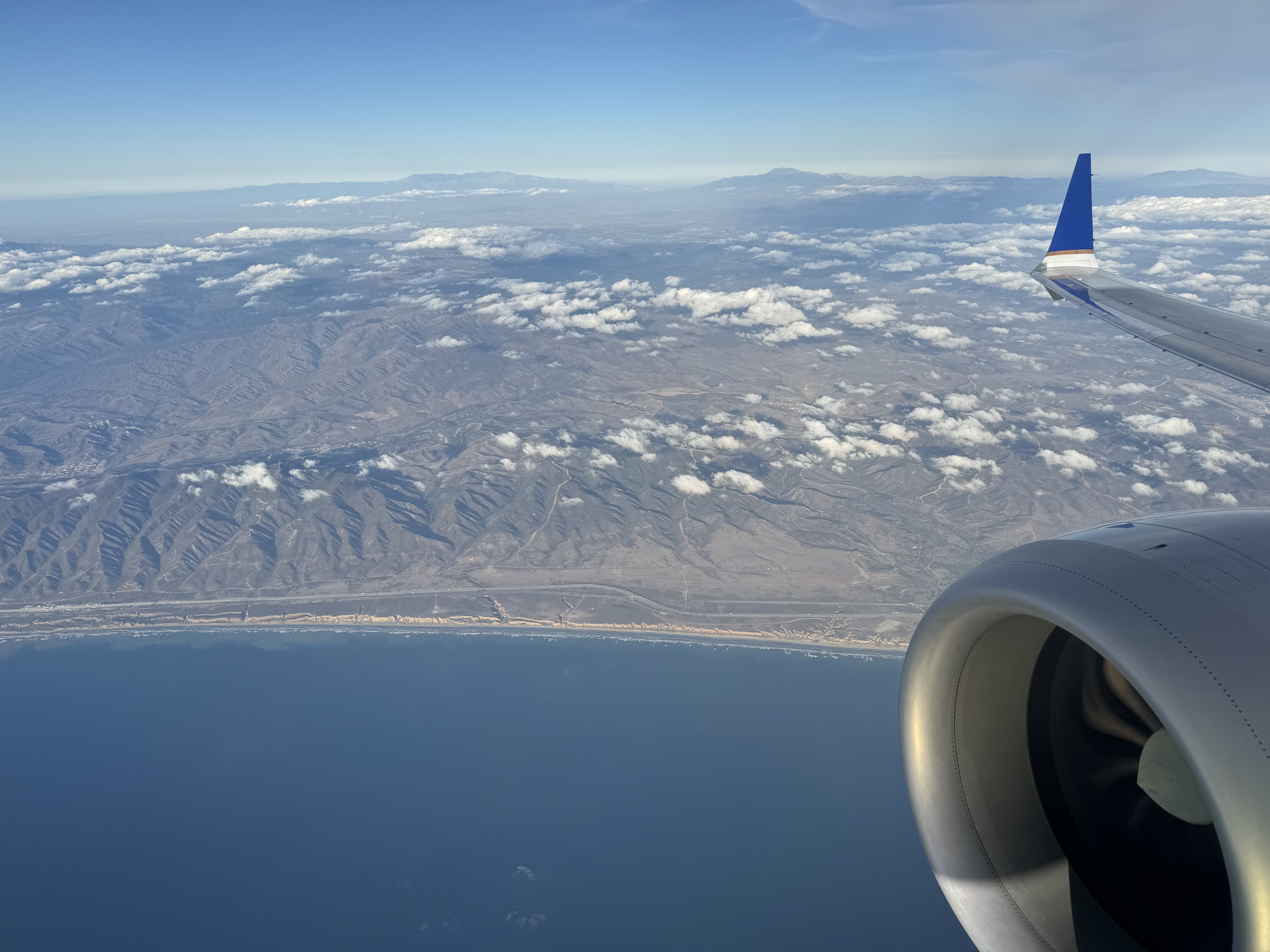 Copa Airlines B737 MAX window view mountains Copa Airlines B737 MAX window view mountains
