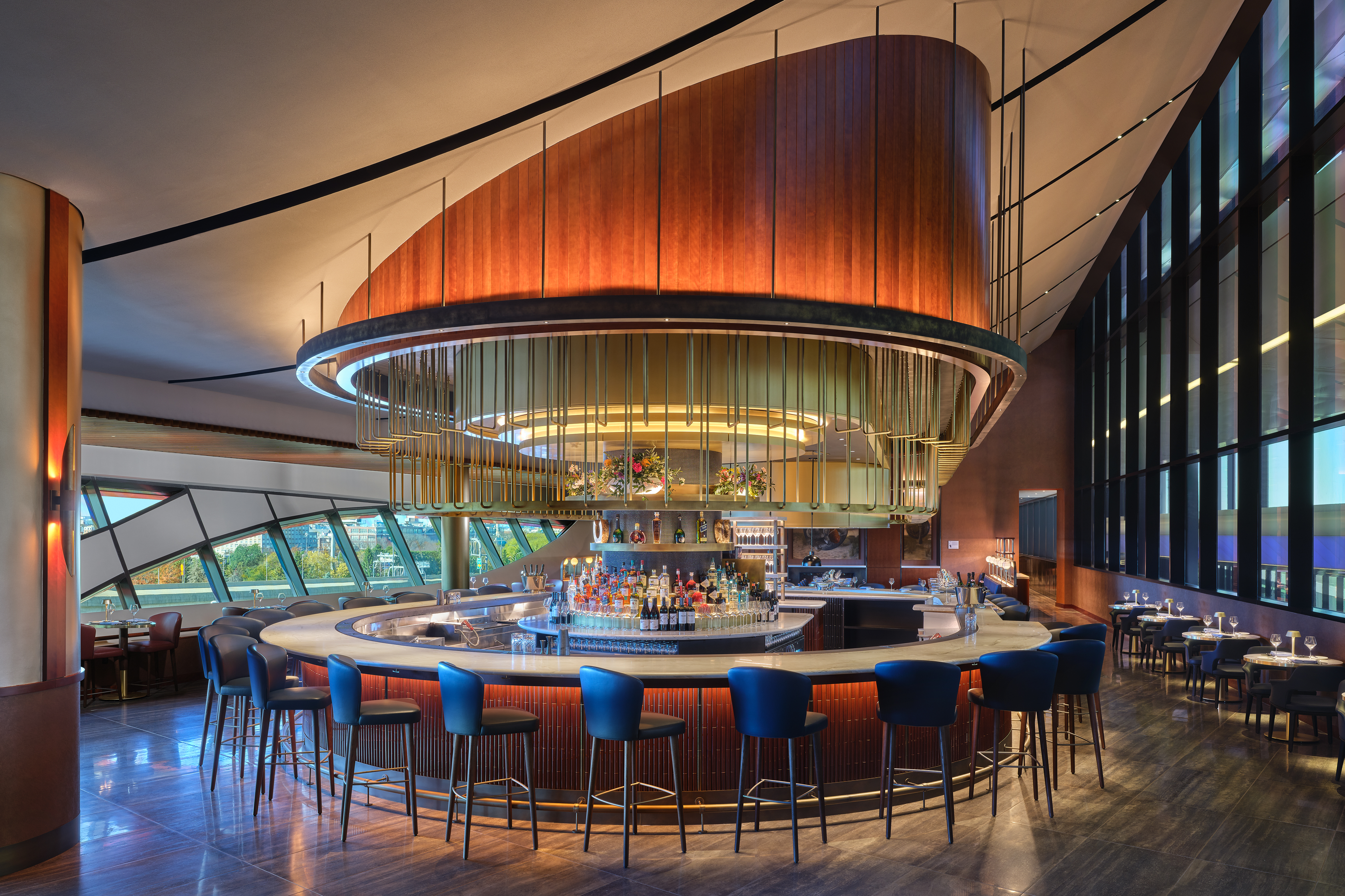 Delta One Lounge BOS bar Delta One Lounge BOS bar