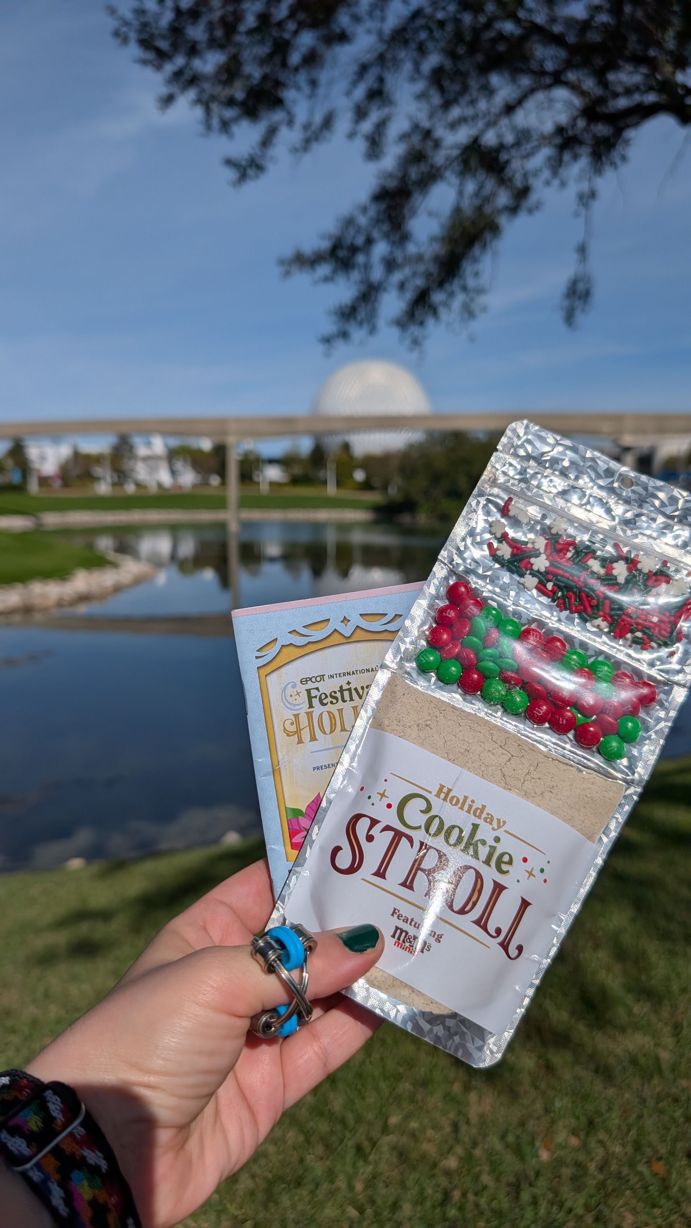 Epcot Festival of the Holidays Cookie Stroll completer treat Epcot Festival of the Holidays Cookie Stroll completer treat