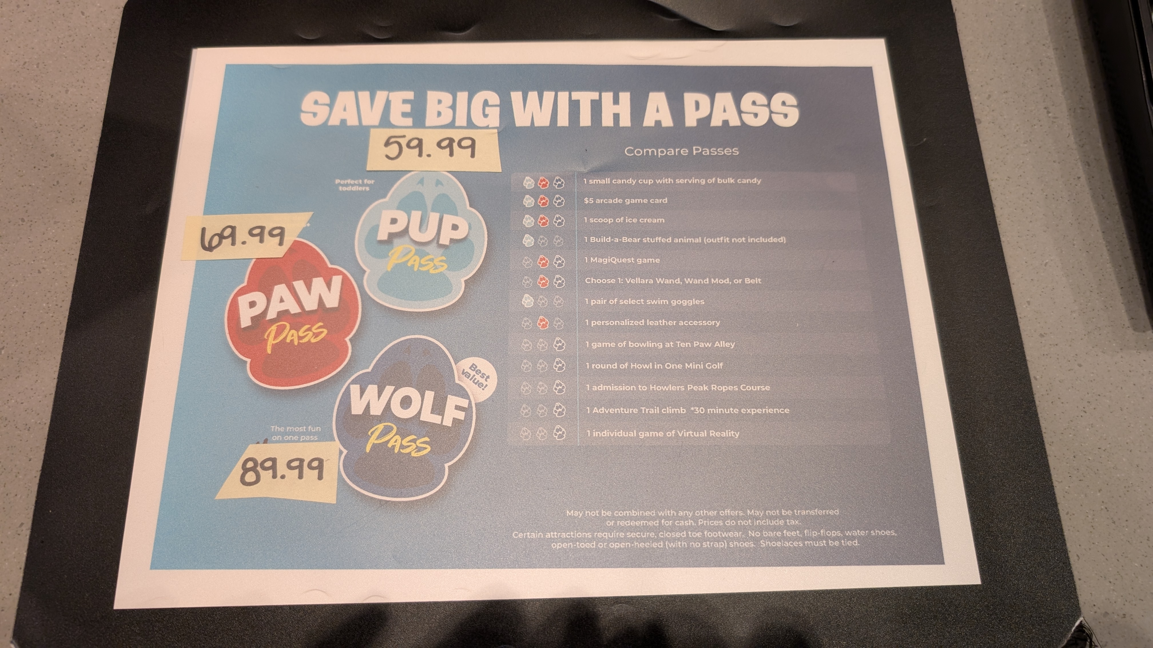 Great Wolf Lodge Webster amenities passes Great Wolf Lodge Webster amenities passes