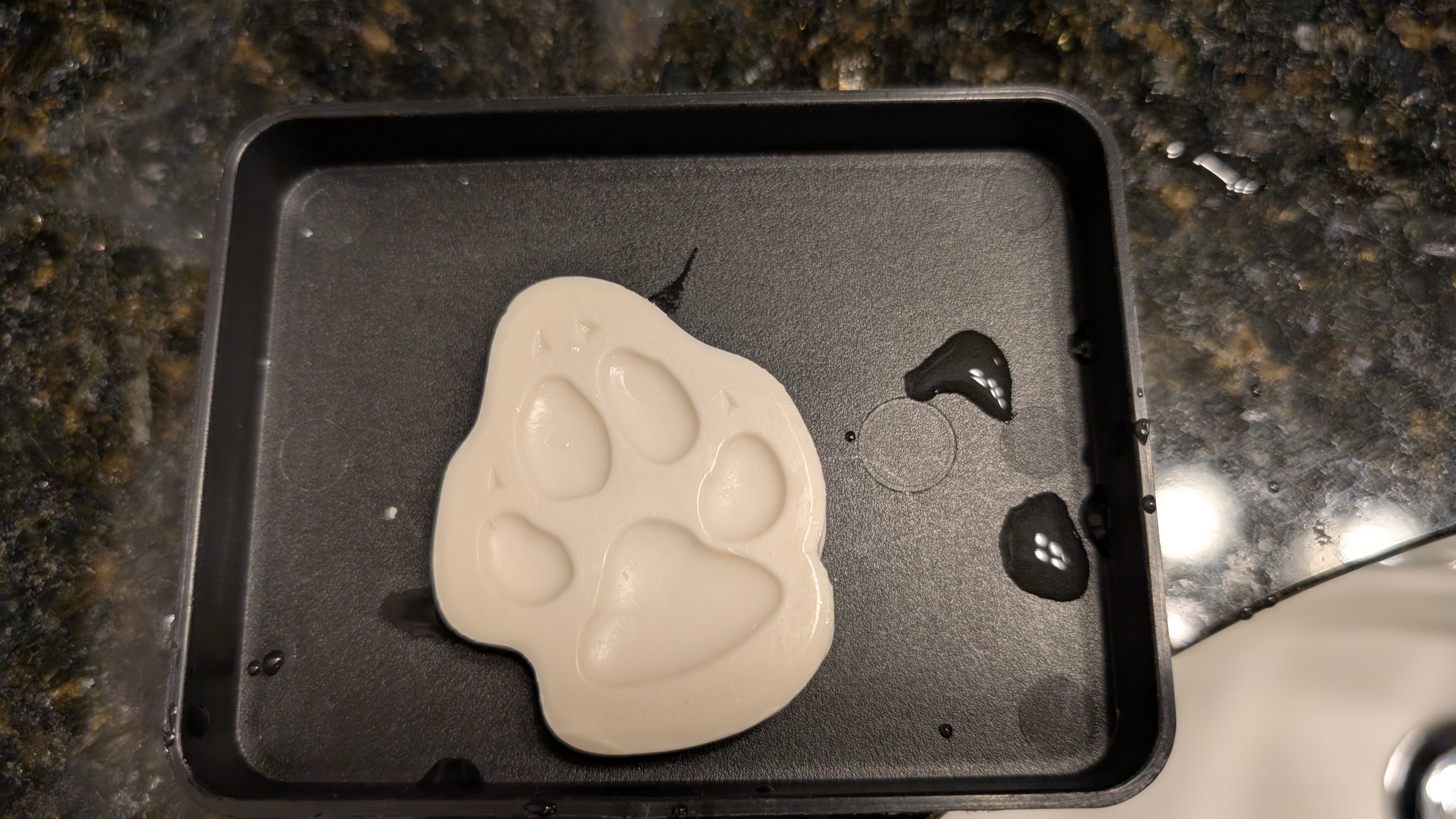 Great Wolf Lodge Webster guestroom paw soap Great Wolf Lodge Webster guestroom paw soap