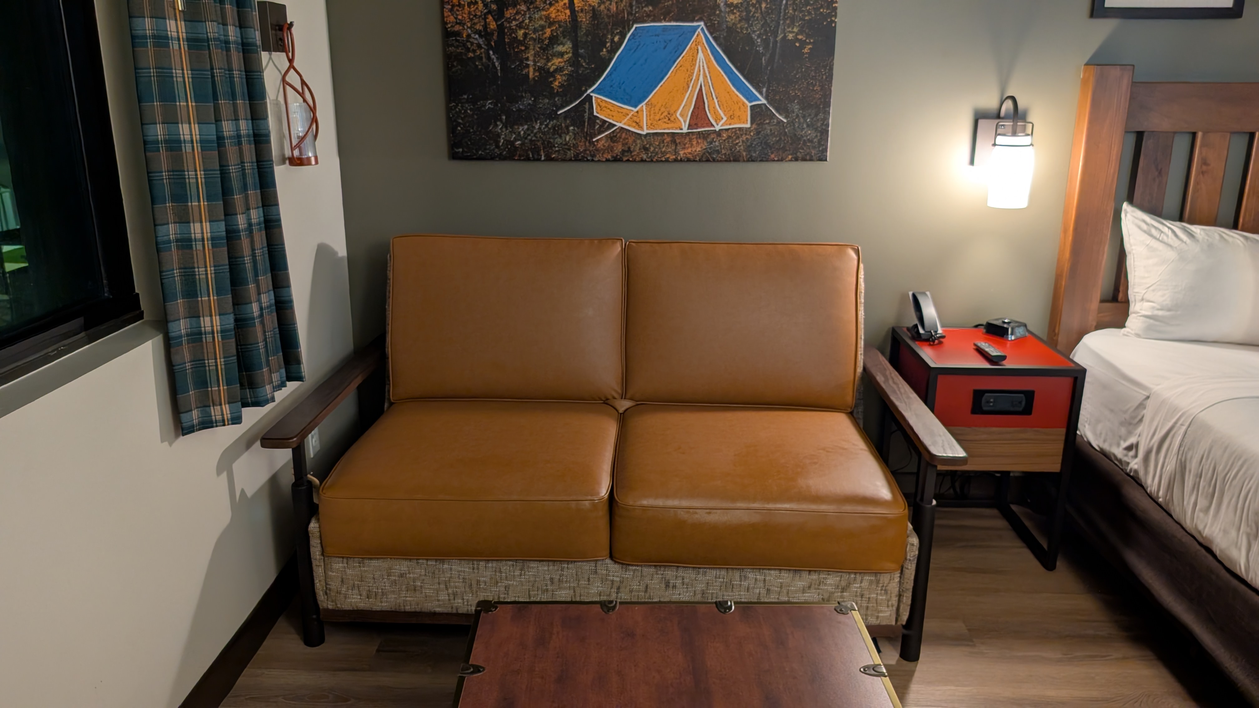 Great Wolf Lodge Webster guestroom pull out couch Great Wolf Lodge Webster guestroom pull out couch