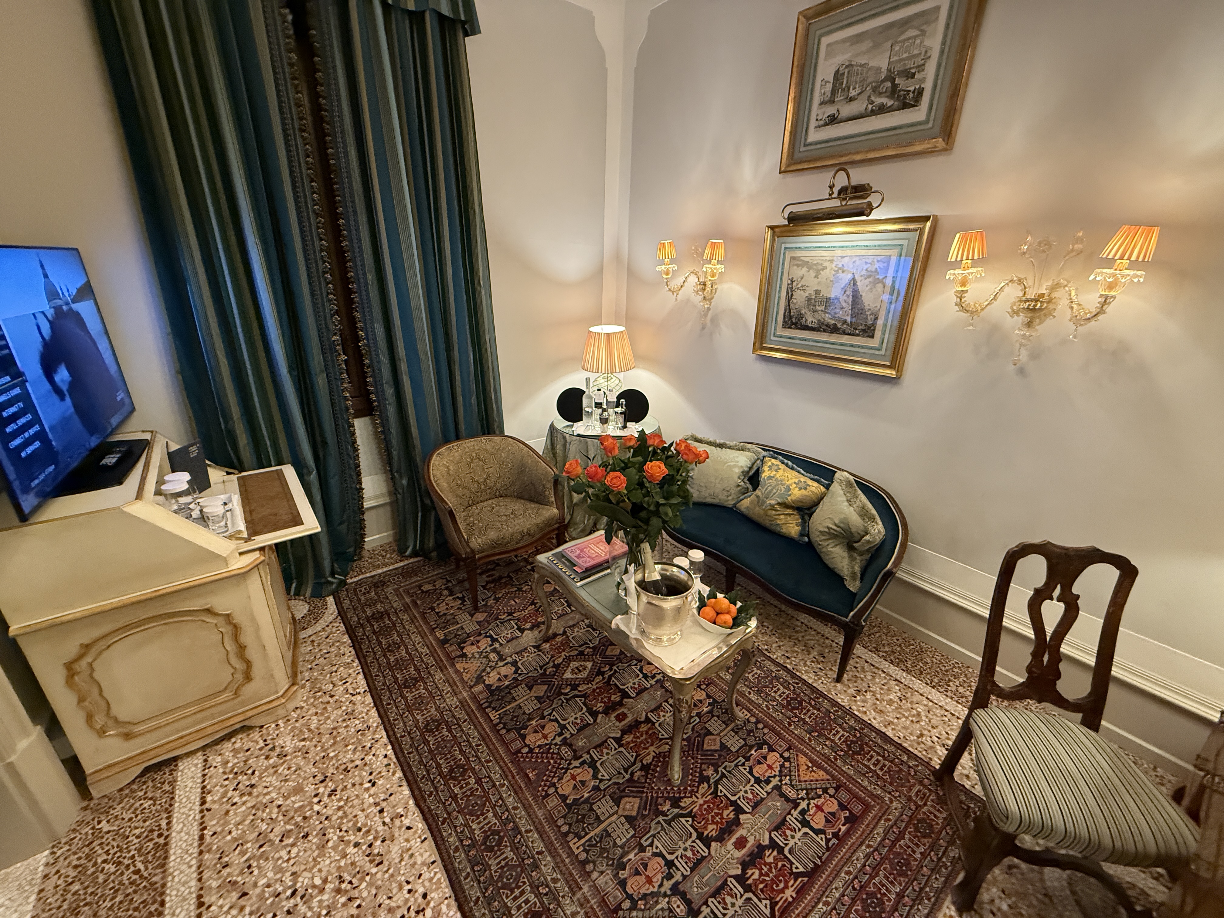 Gritti Palace Suite Living Room
