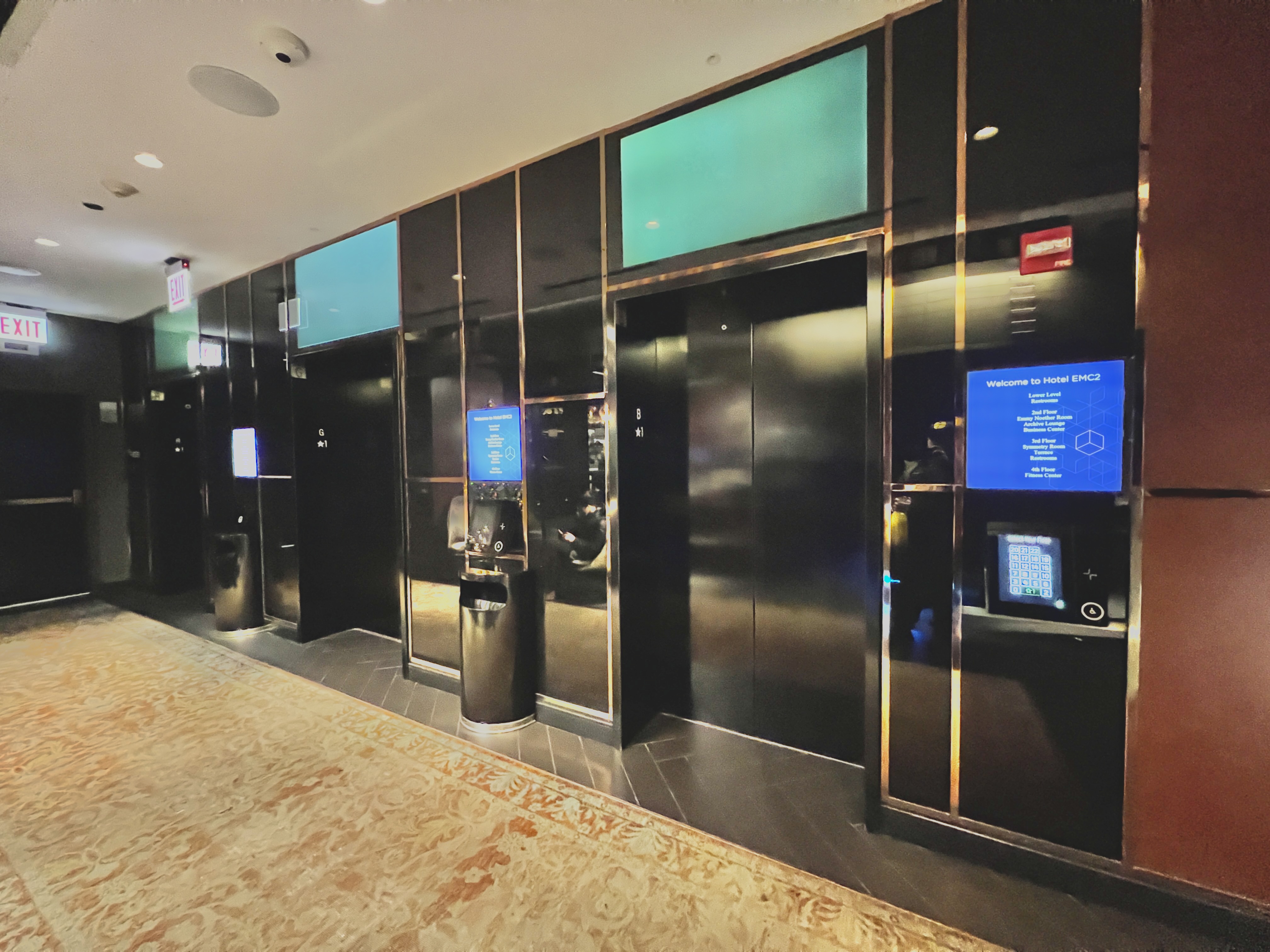 Hotel EMC2 Autograph Collection elevators Hotel EMC2 Autograph Collection elevators