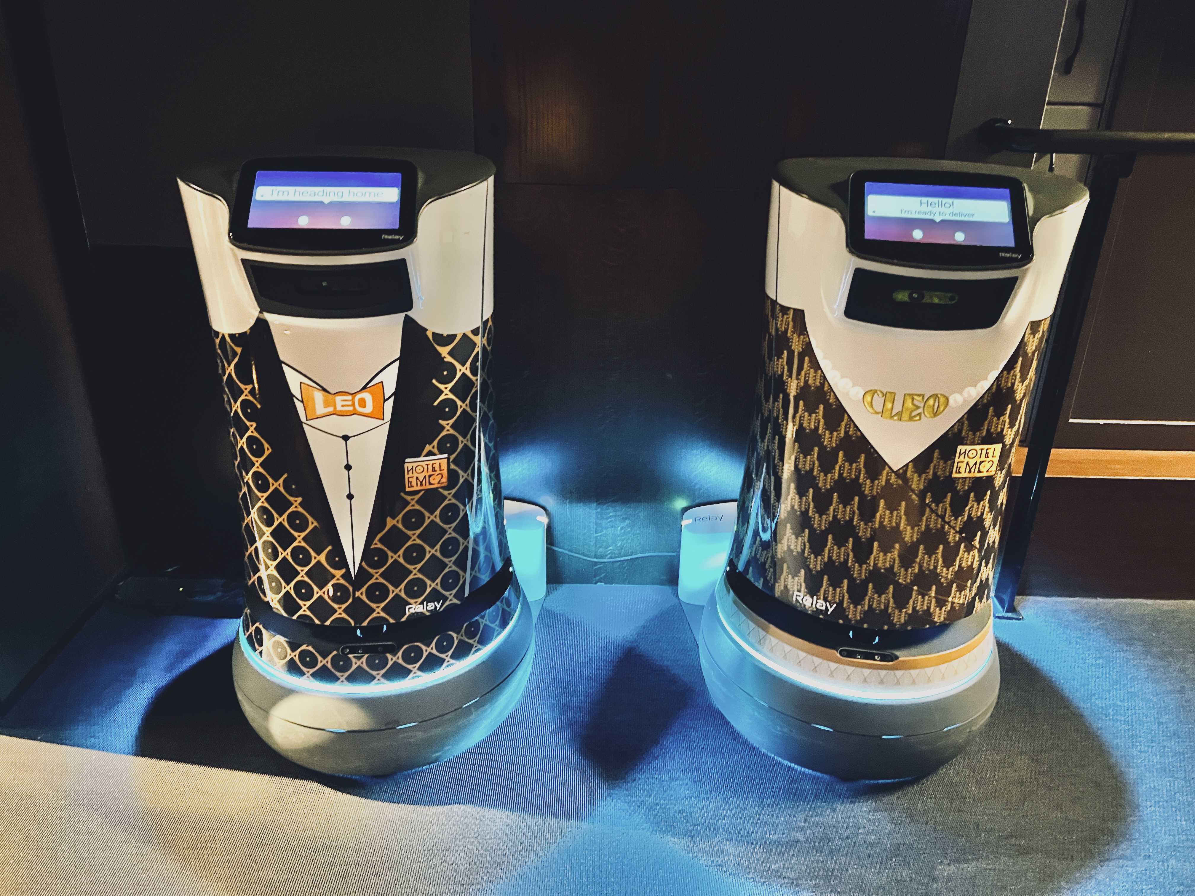 Hotel EMC2 Autograph Collection hotel robots Hotel EMC2 Autograph Collection hotel robots