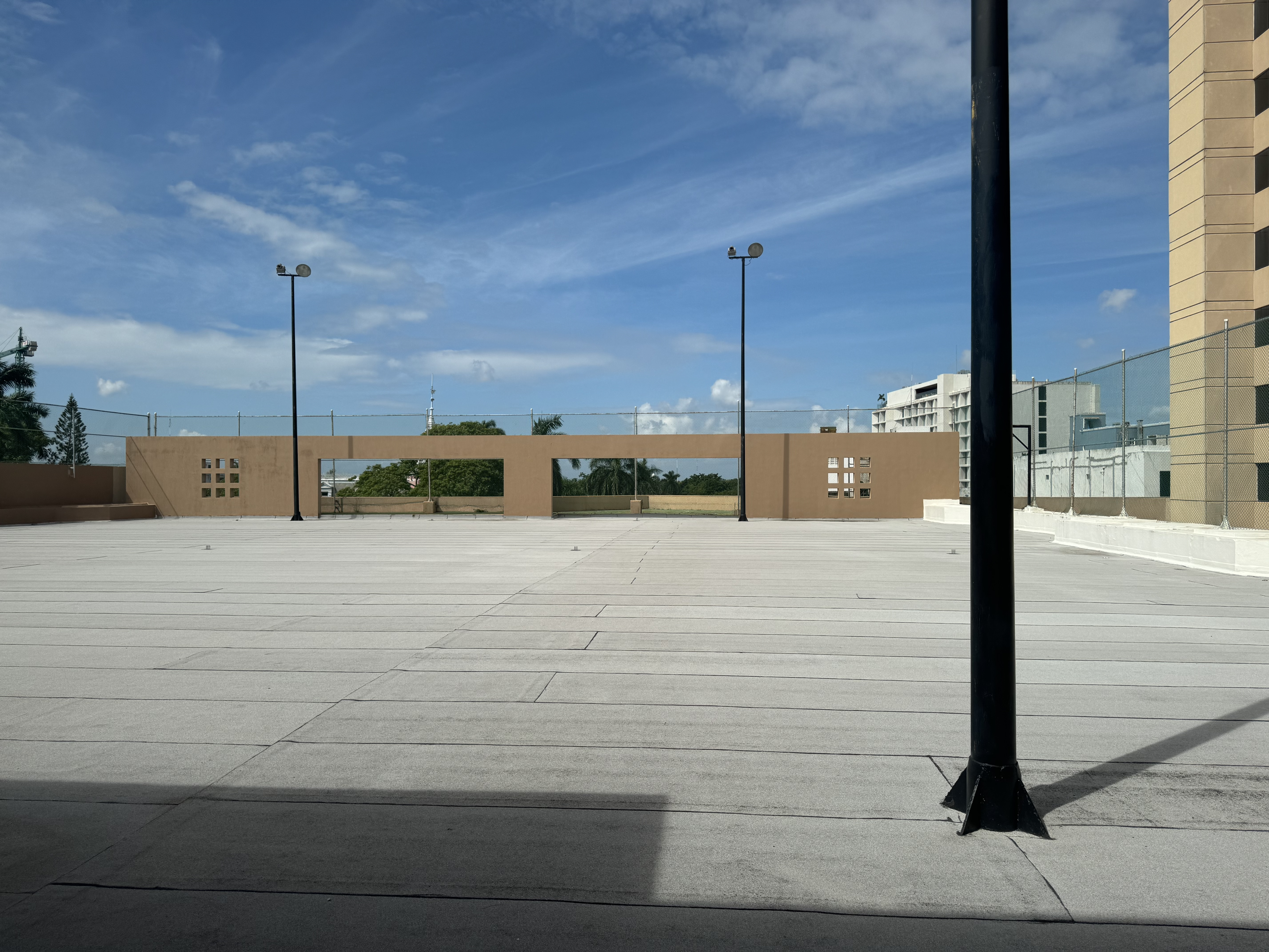 Hyatt Regency Merida gym outdoor court Hyatt Regency Merida gym outdoor court