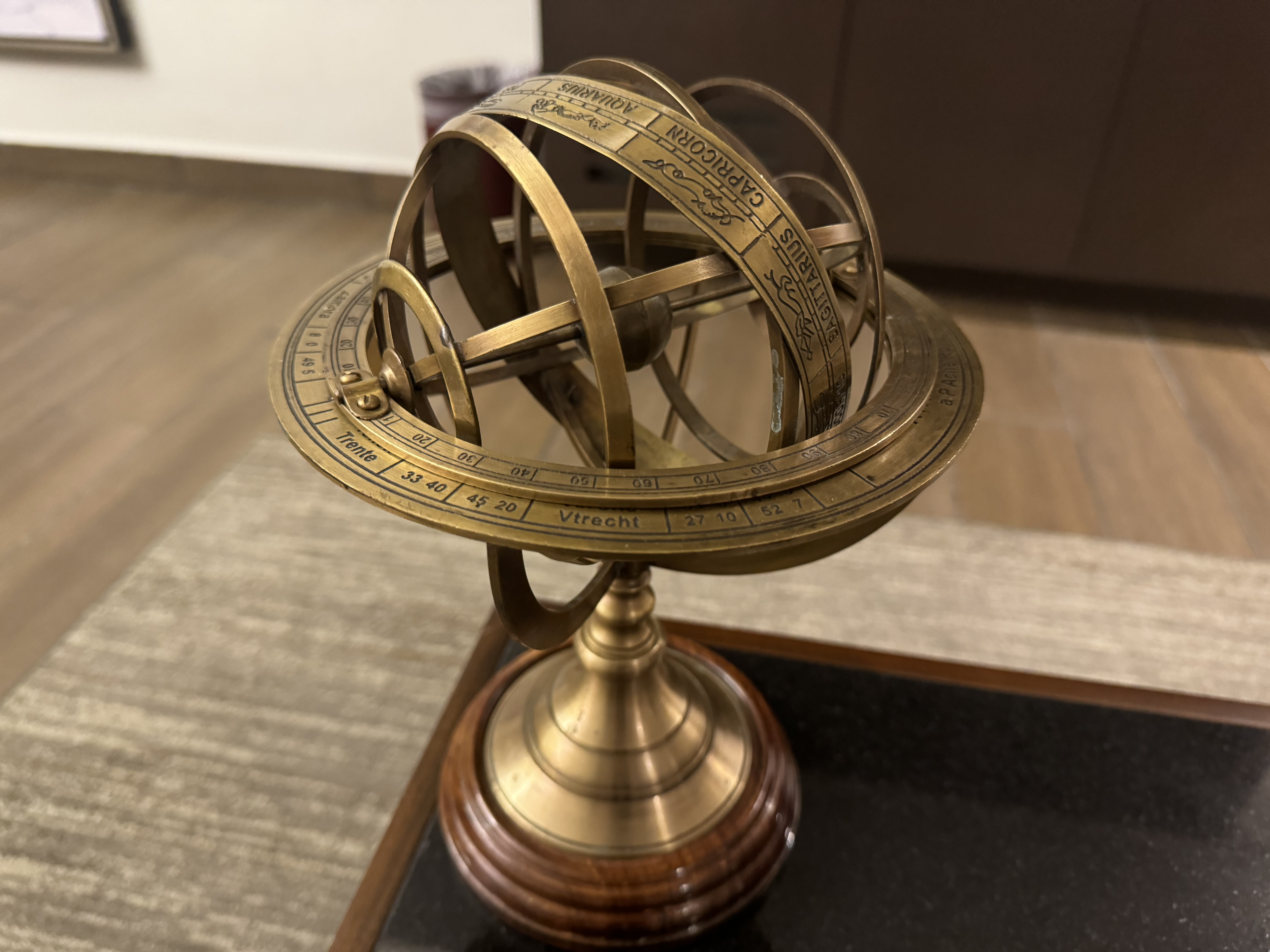 Hyatt Regency Merida living room armillary Hyatt Regency Merida living room armillary