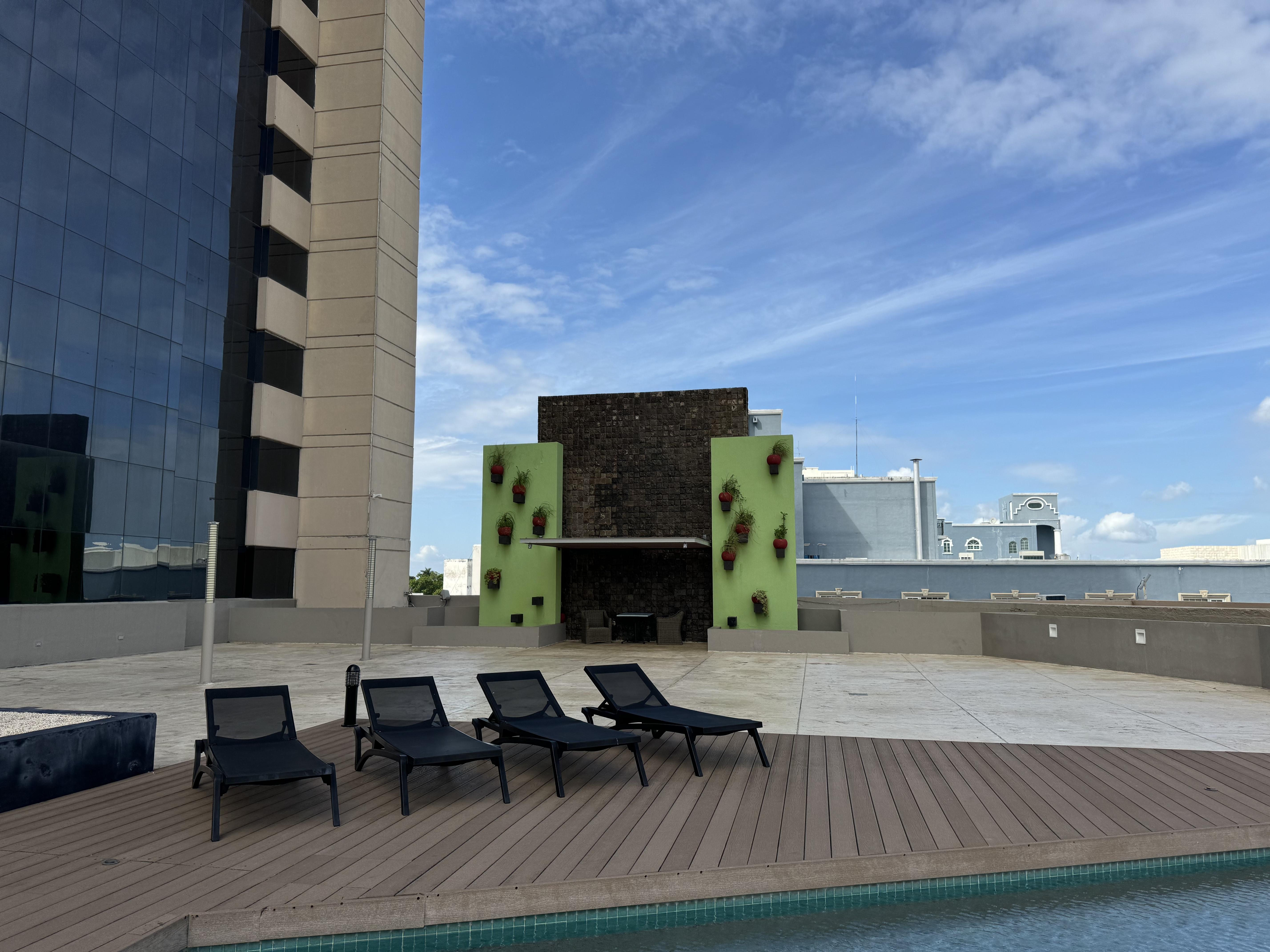 Hyatt Regency Merida pool deck Hyatt Regency Merida pool deck
