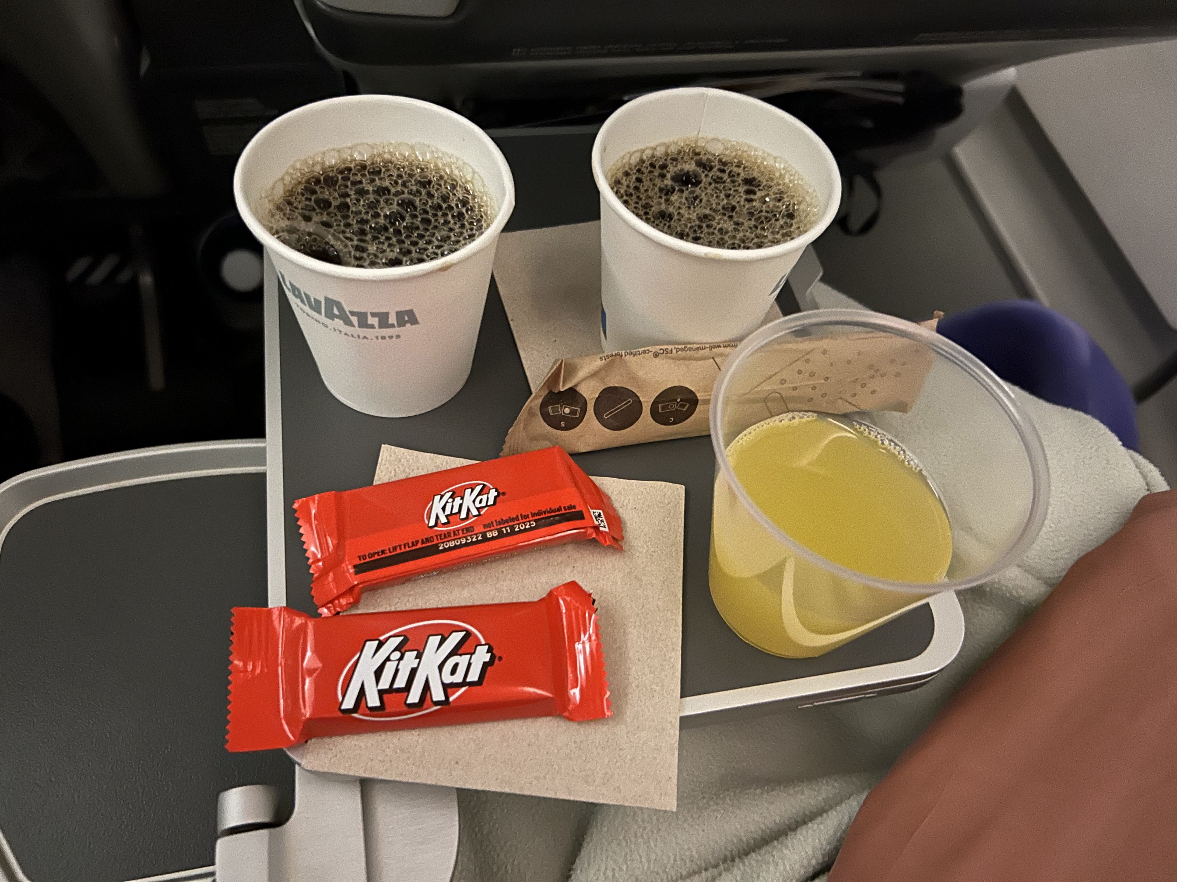Iberia Airlines Premium Economy Drinks Iberia Airlines Premium Economy Drinks