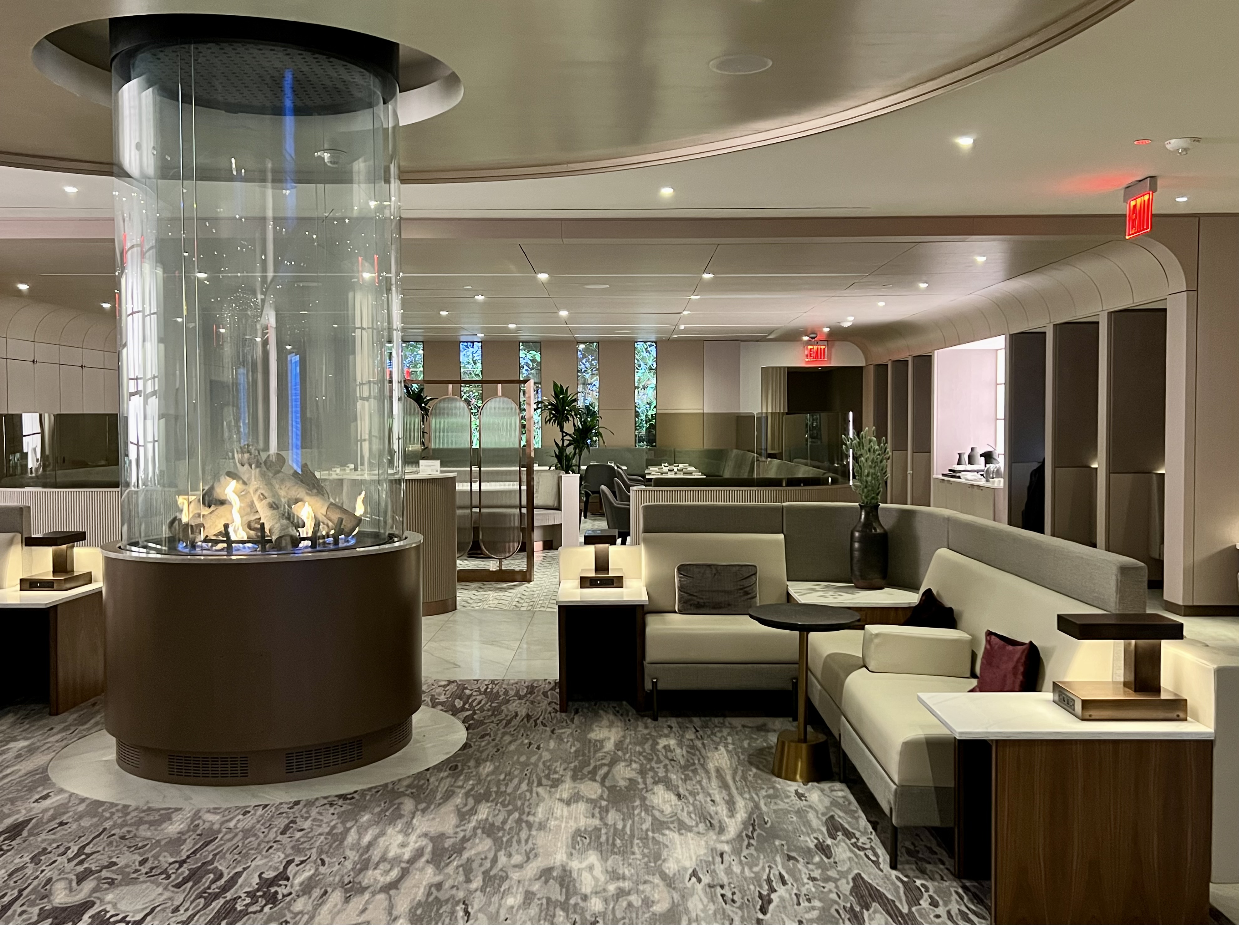 Inside the Chelsea Lounge at New York JFK Terminal 8