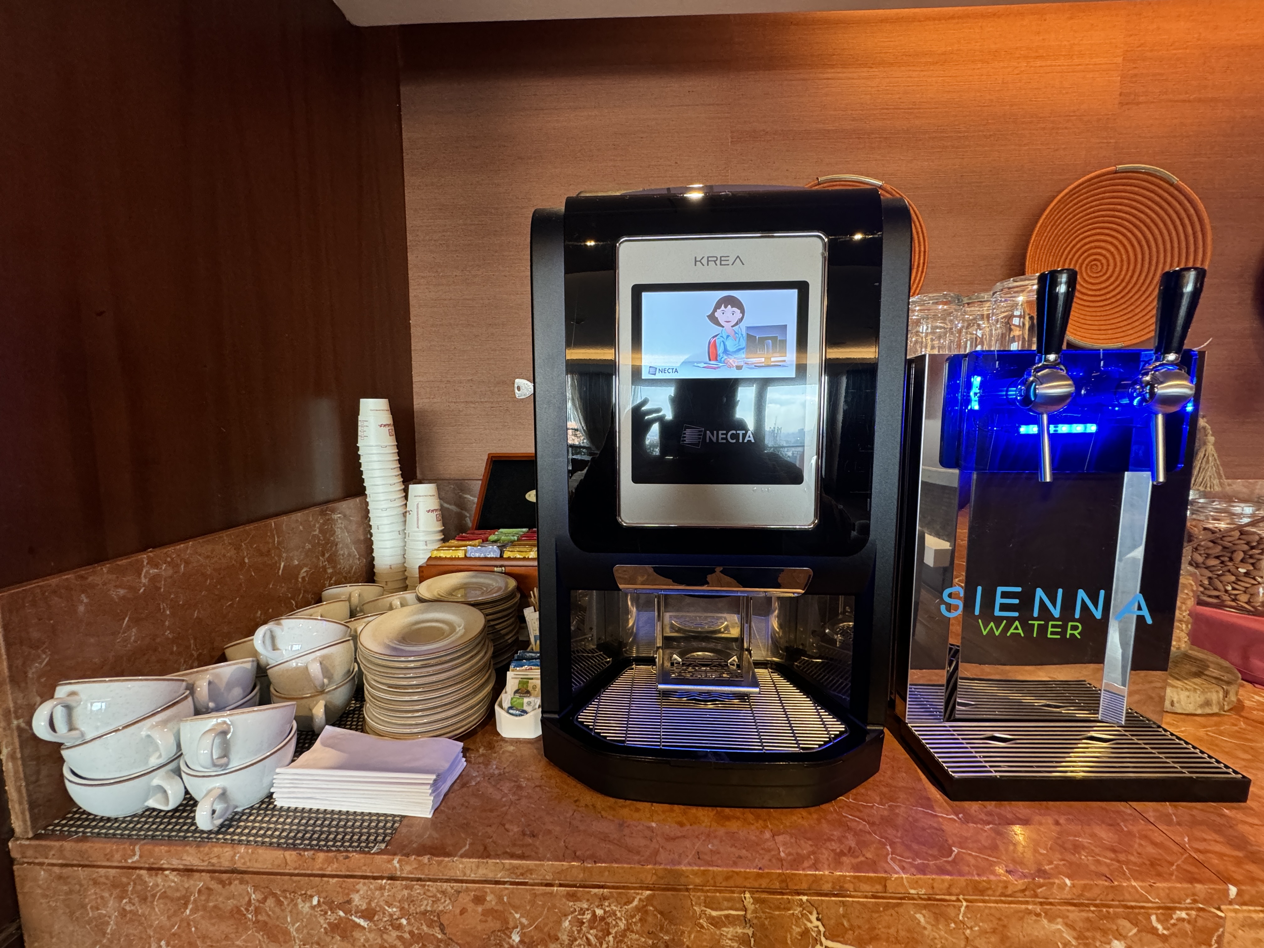 JW Marriott Bogota Executive Lounge Coffee machine JW Marriott Bogota Executive Lounge Coffee machine