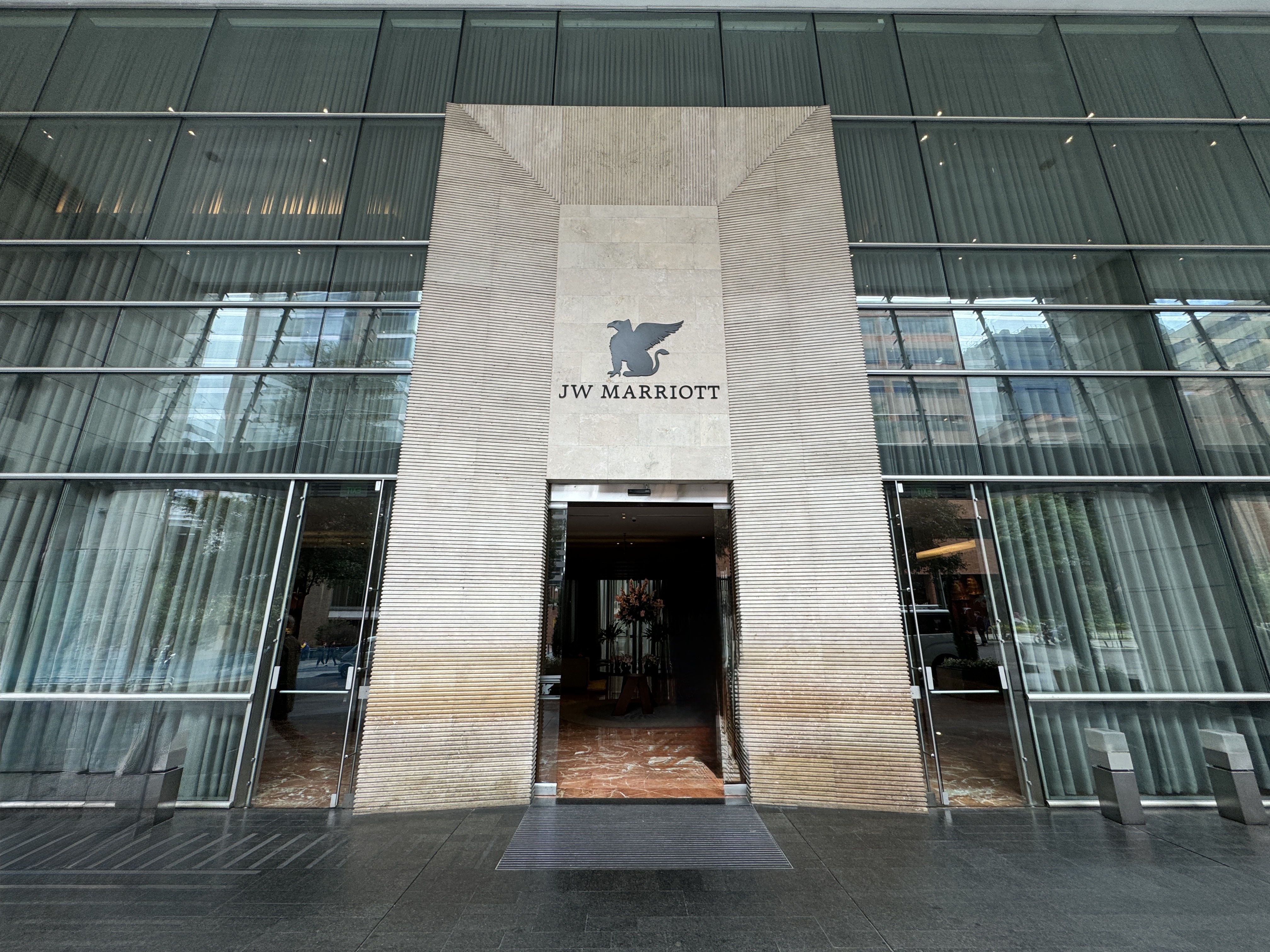JW Marriott Bogota Front Entrance JW Marriott Bogota Front Entrance