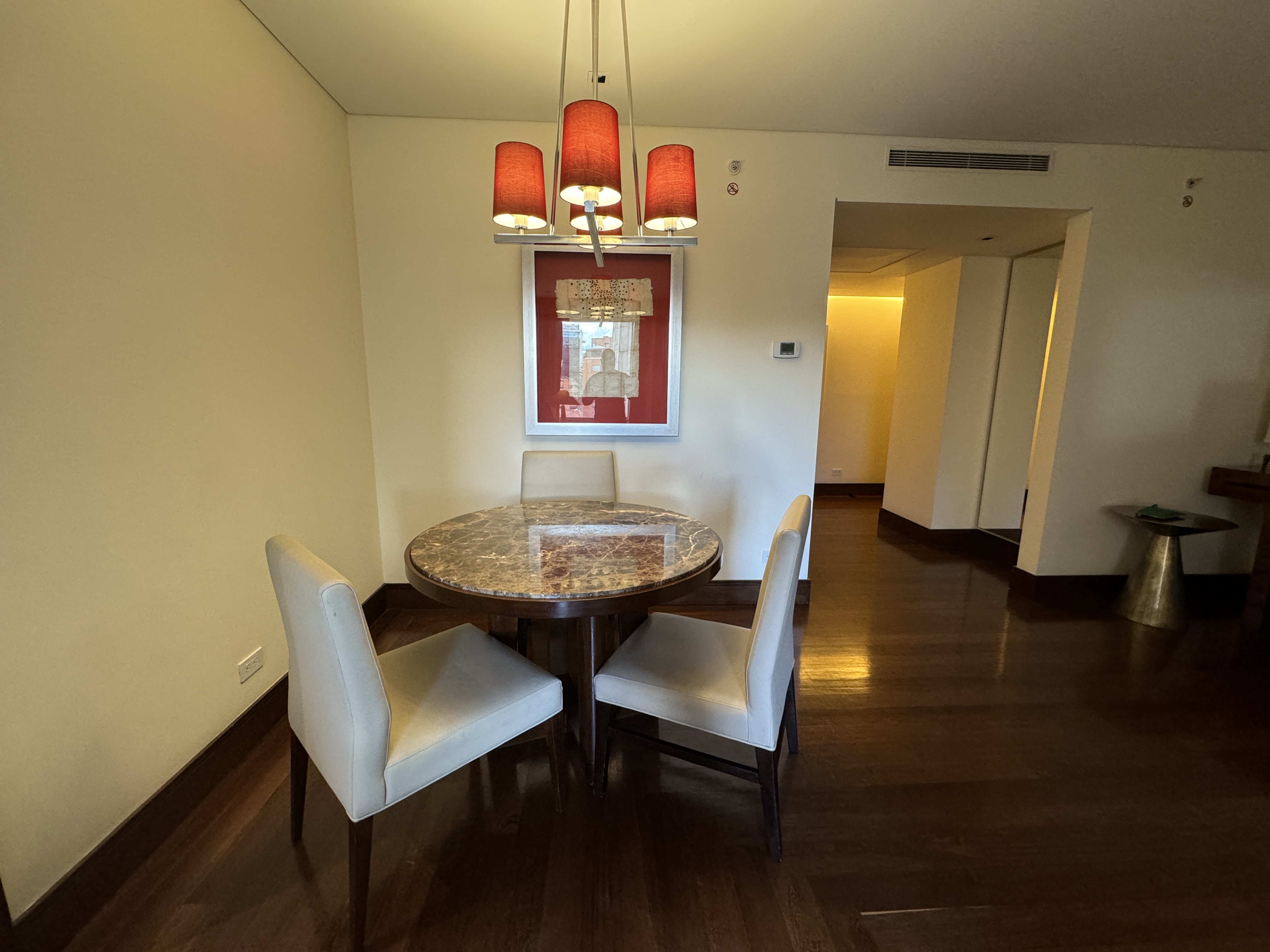 JW Marriott Bogota Jr Suite Table with Chairs Living Room JW Marriott Bogota Jr Suite Table with Chairs Living Room