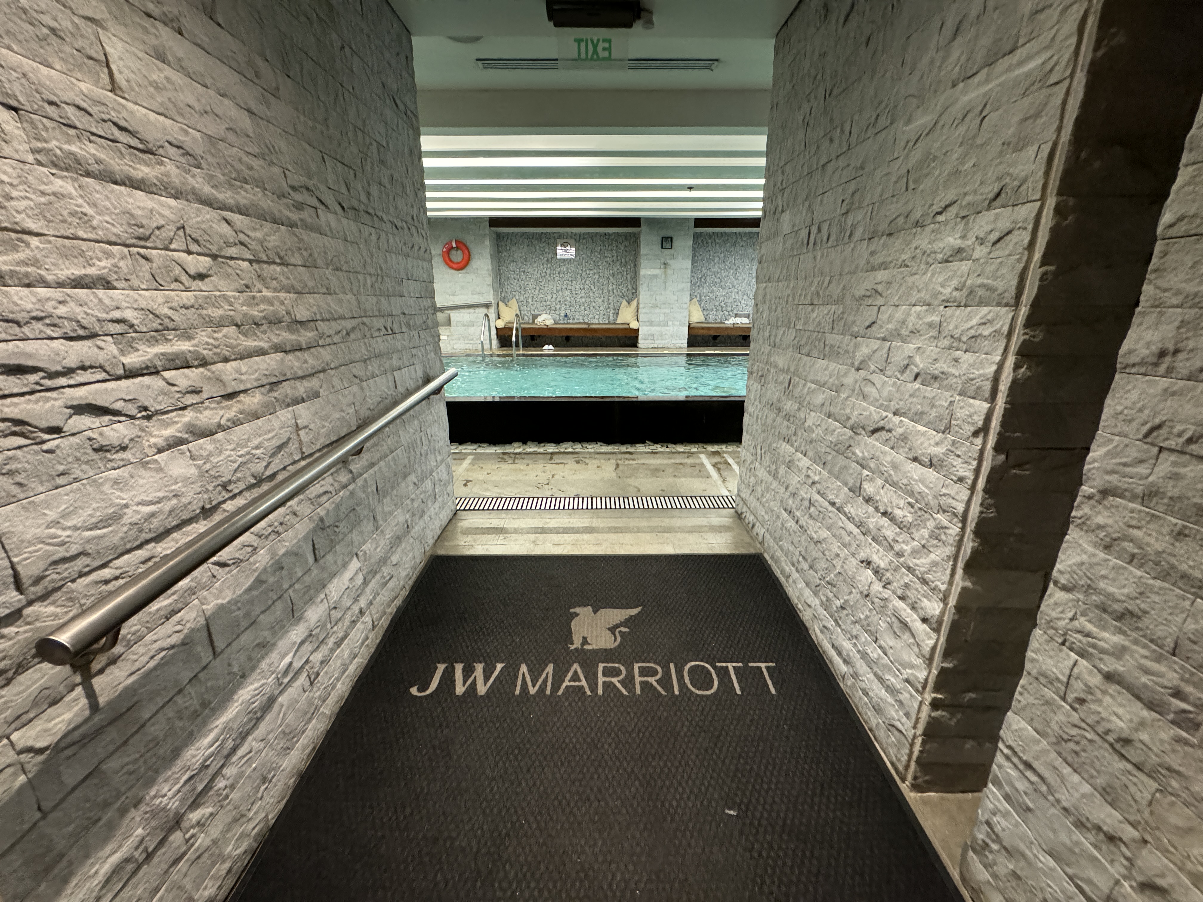 JW Marriott Bogota Pool Entrance JW Marriott Bogota Pool Entrance