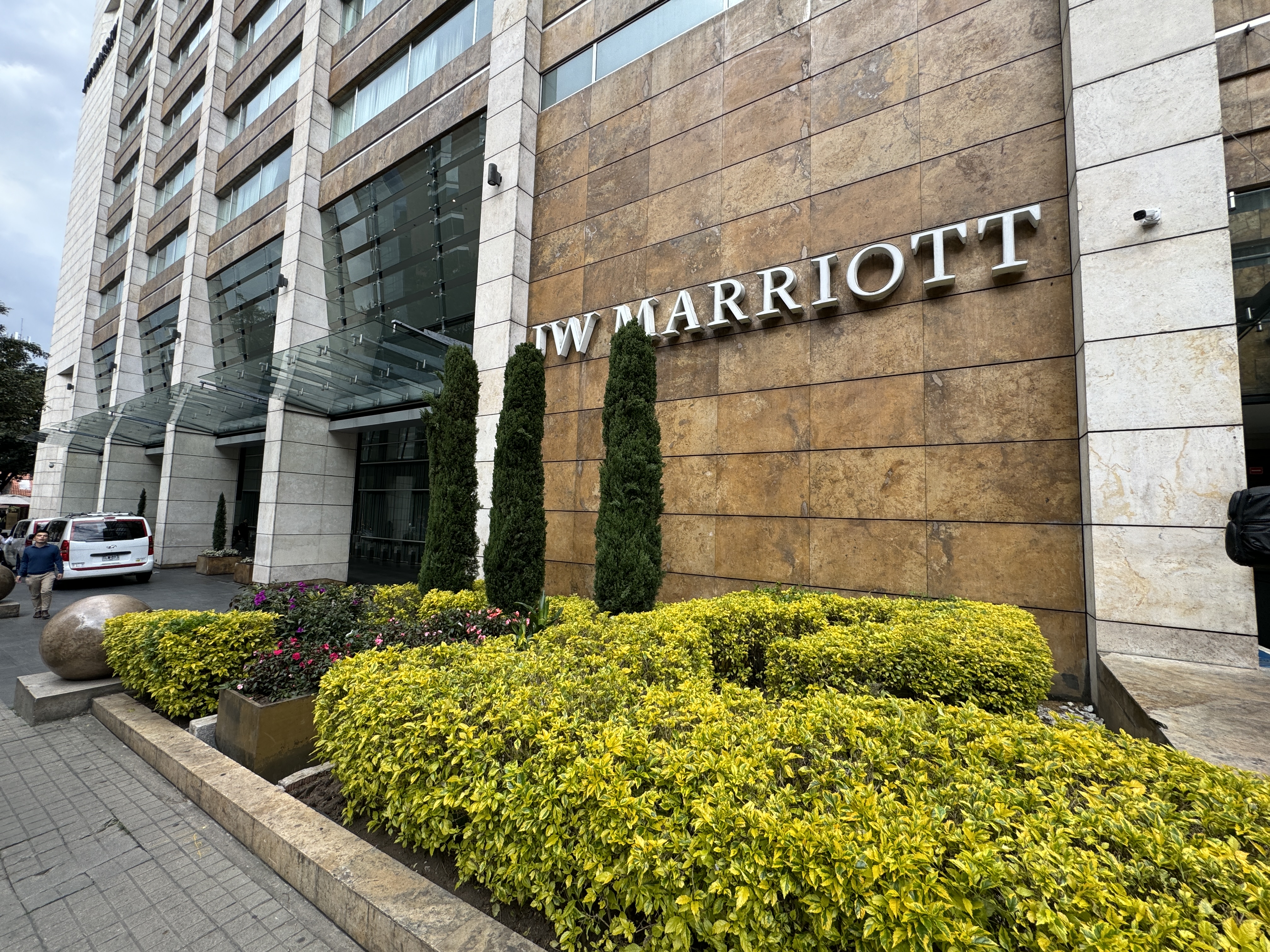 JW Marriott Bogota Sign Angle JW Marriott Bogota Sign Angle