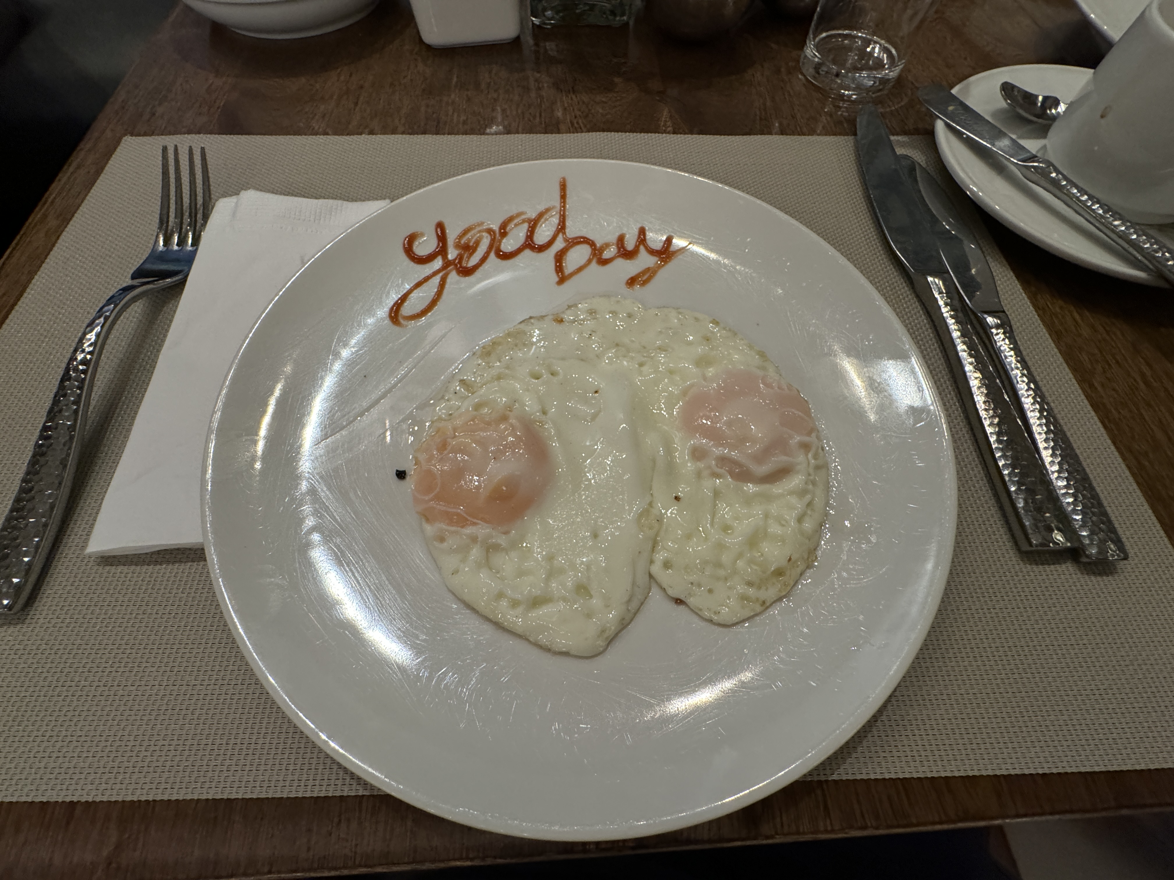 JW Marriott Bogota The Market Fried eggs JW Marriott Bogota The Market Fried eggs