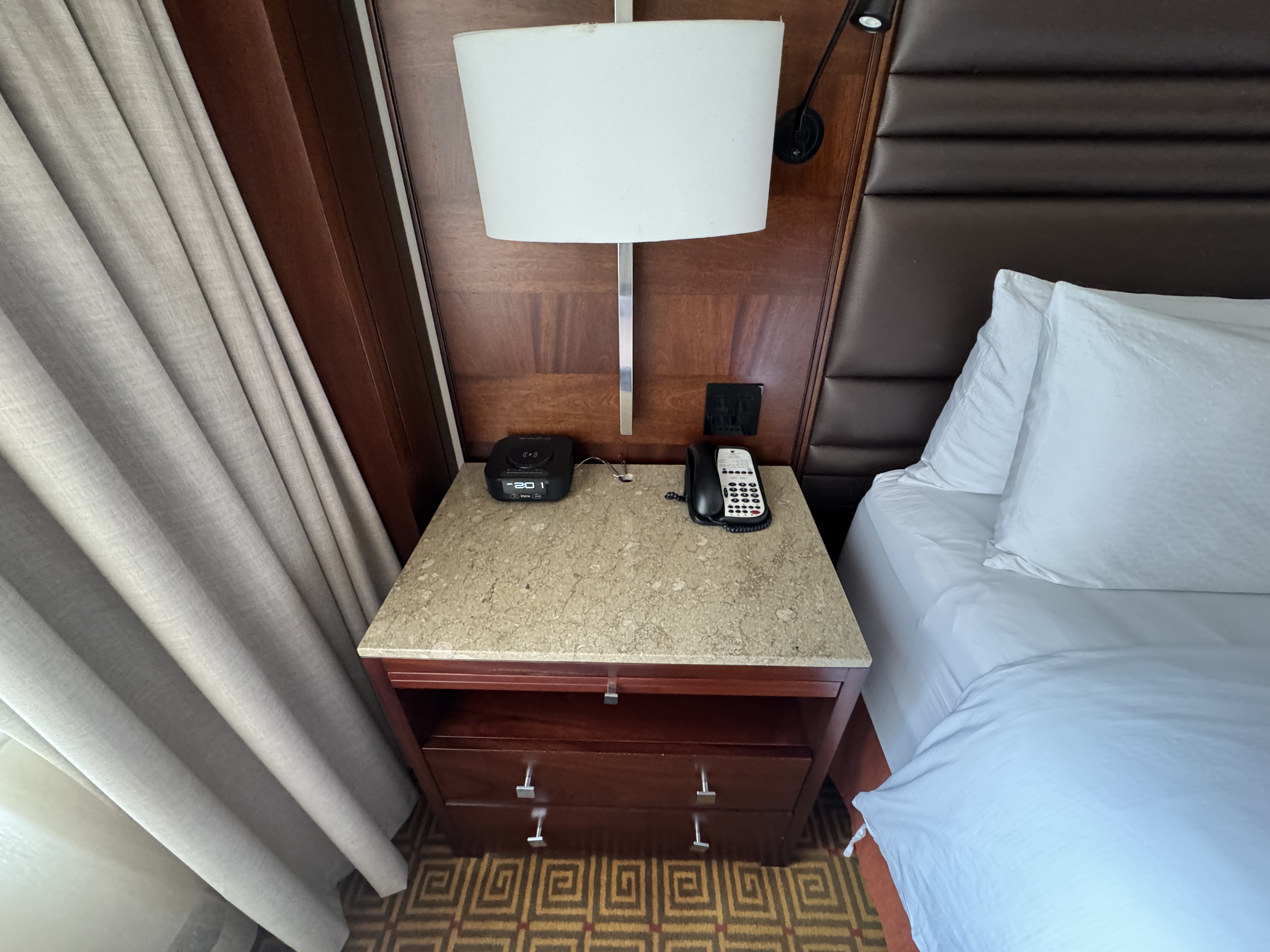 JW Marriott Bogota nightstand JW Marriott Bogota nightstand