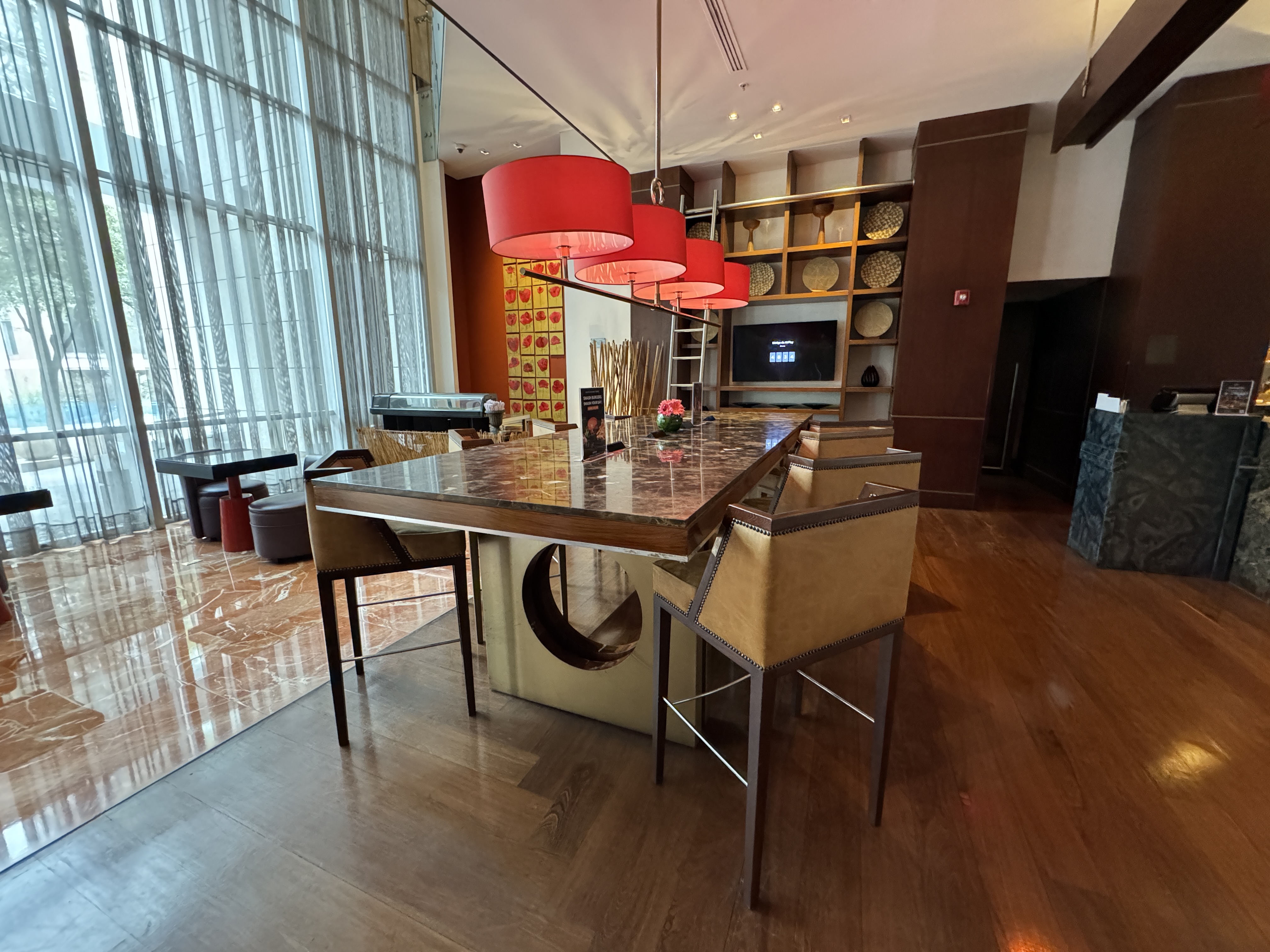 JW Marriott Bogota sushi lounge seating JW Marriott Bogota sushi lounge seating