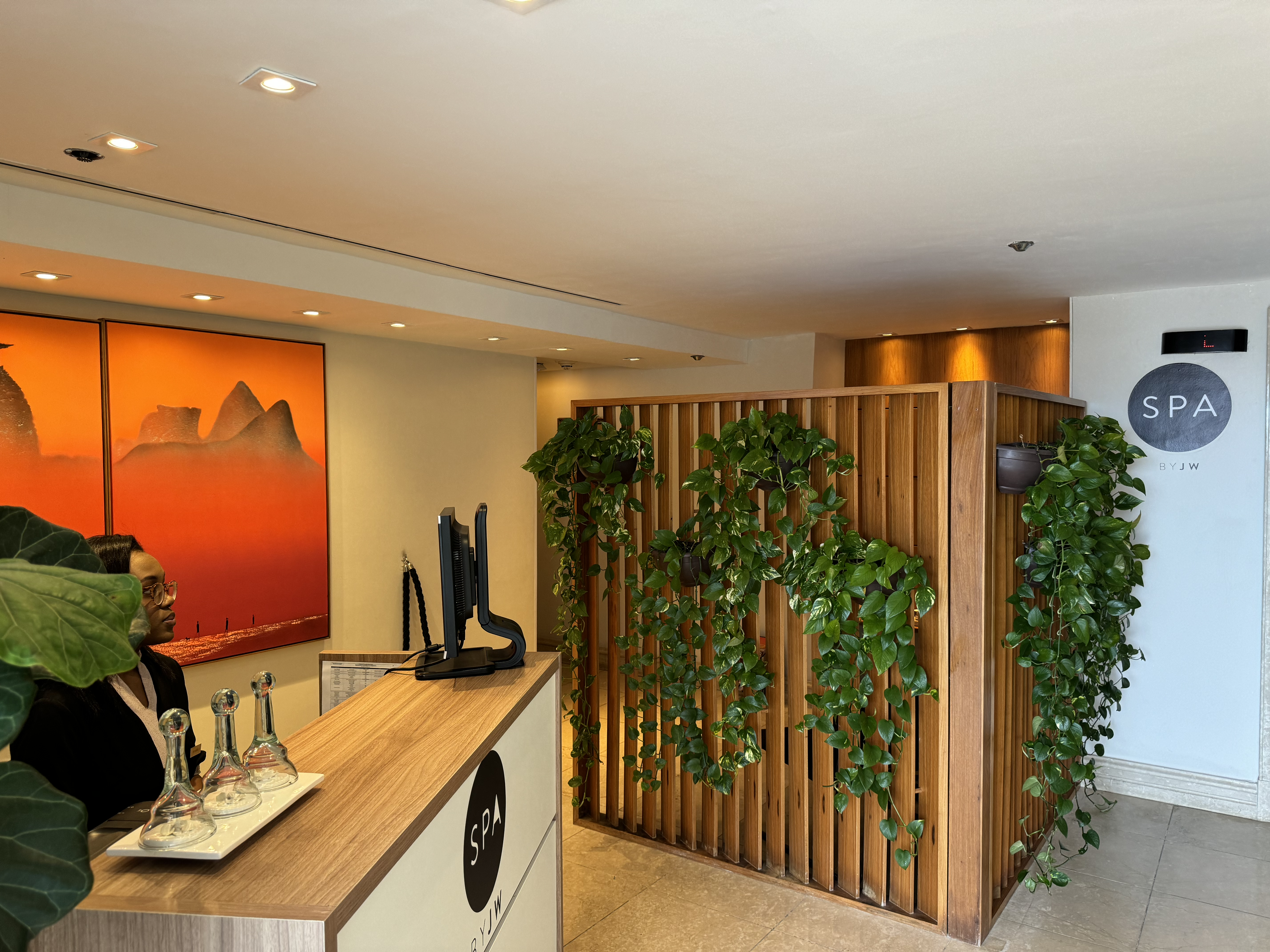 JW Marriott Hotel Rio de Janeiro spa entrance