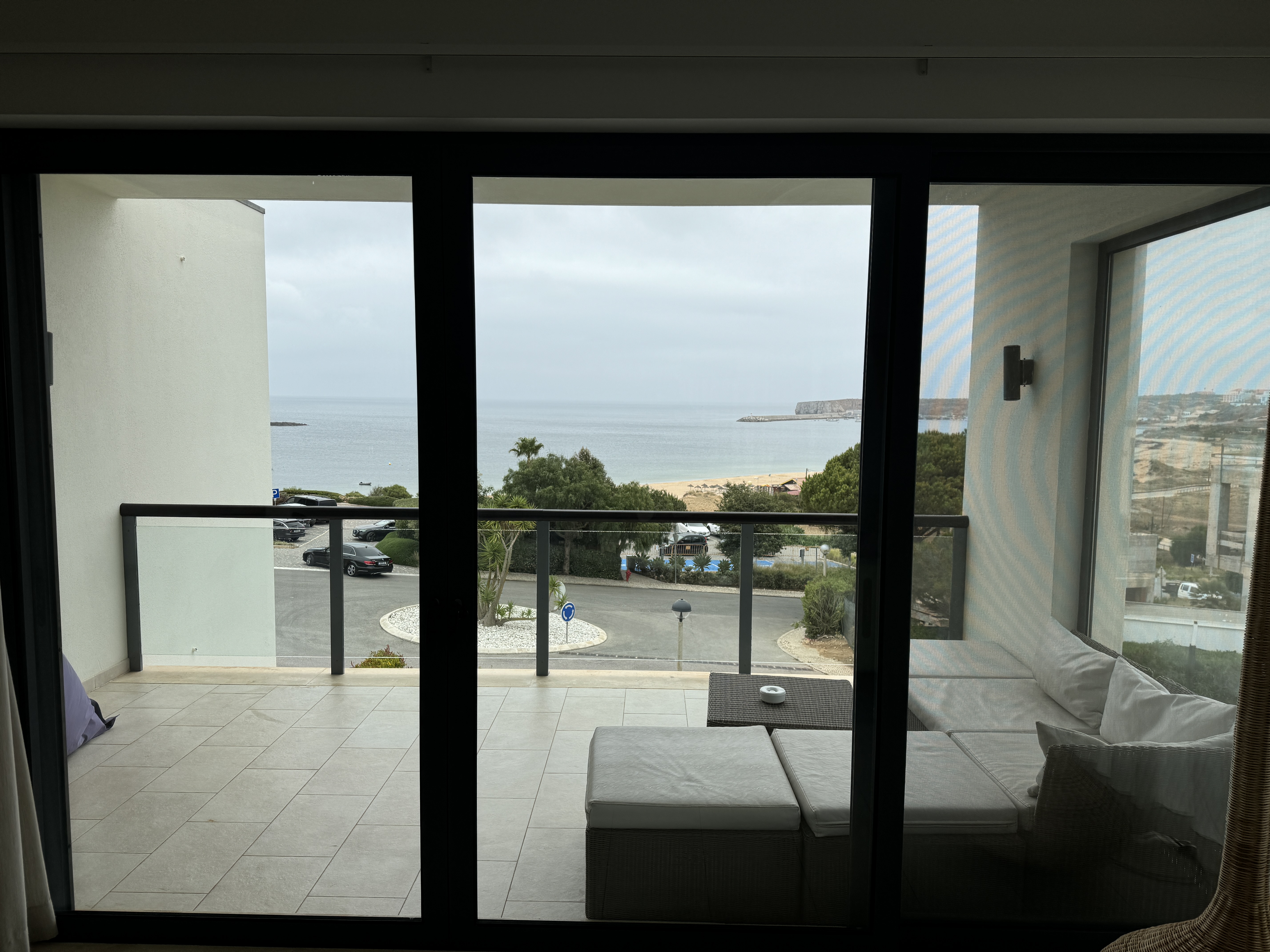 Martinhal Sagres Bay House view from balcony Martinhal Sagres Bay House view from balcony