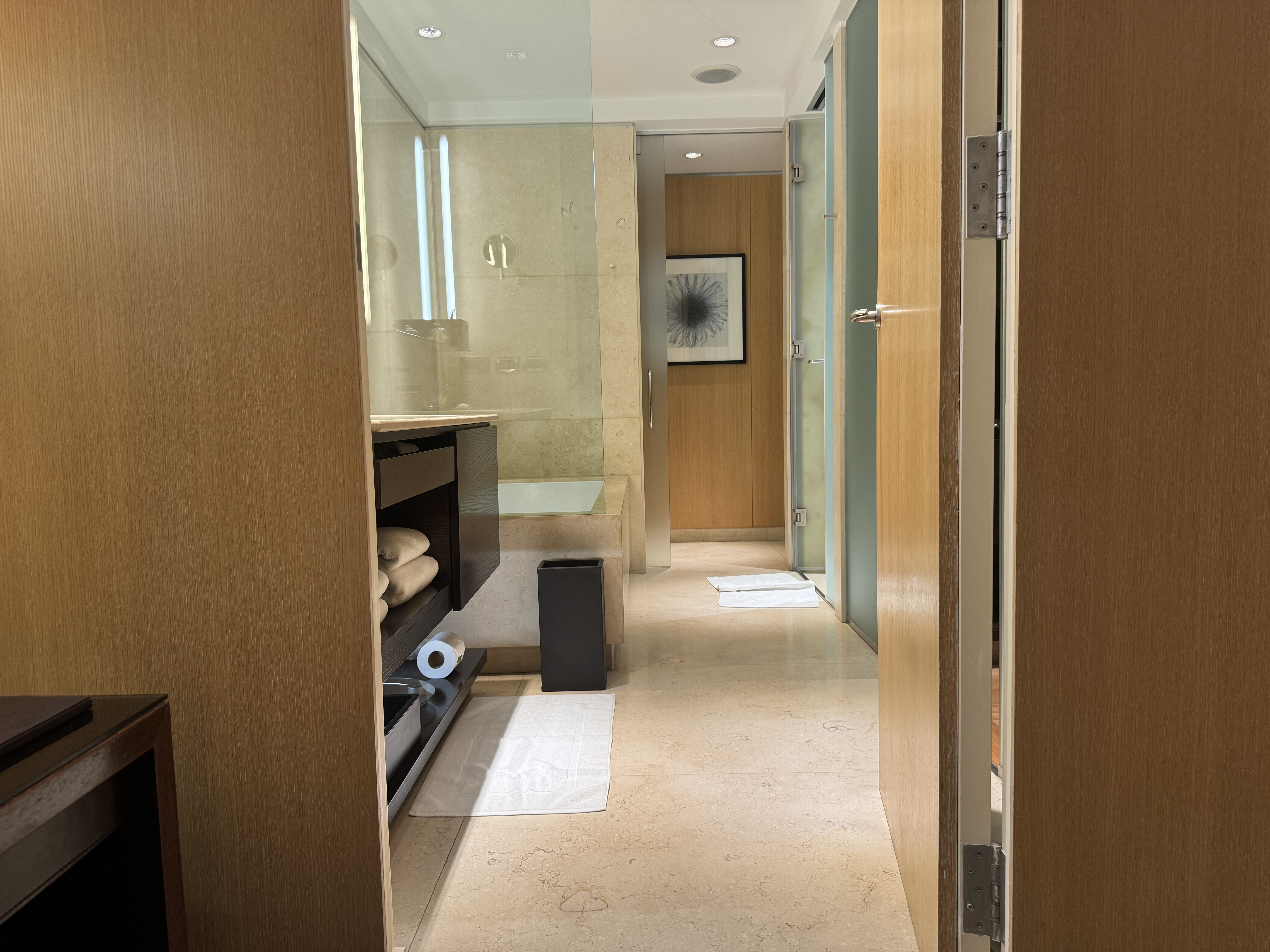 Palacio Duhau Park Hyatt Buenos Aires bathroom entrance Palacio Duhau Park Hyatt Buenos Aires bathroom entrance