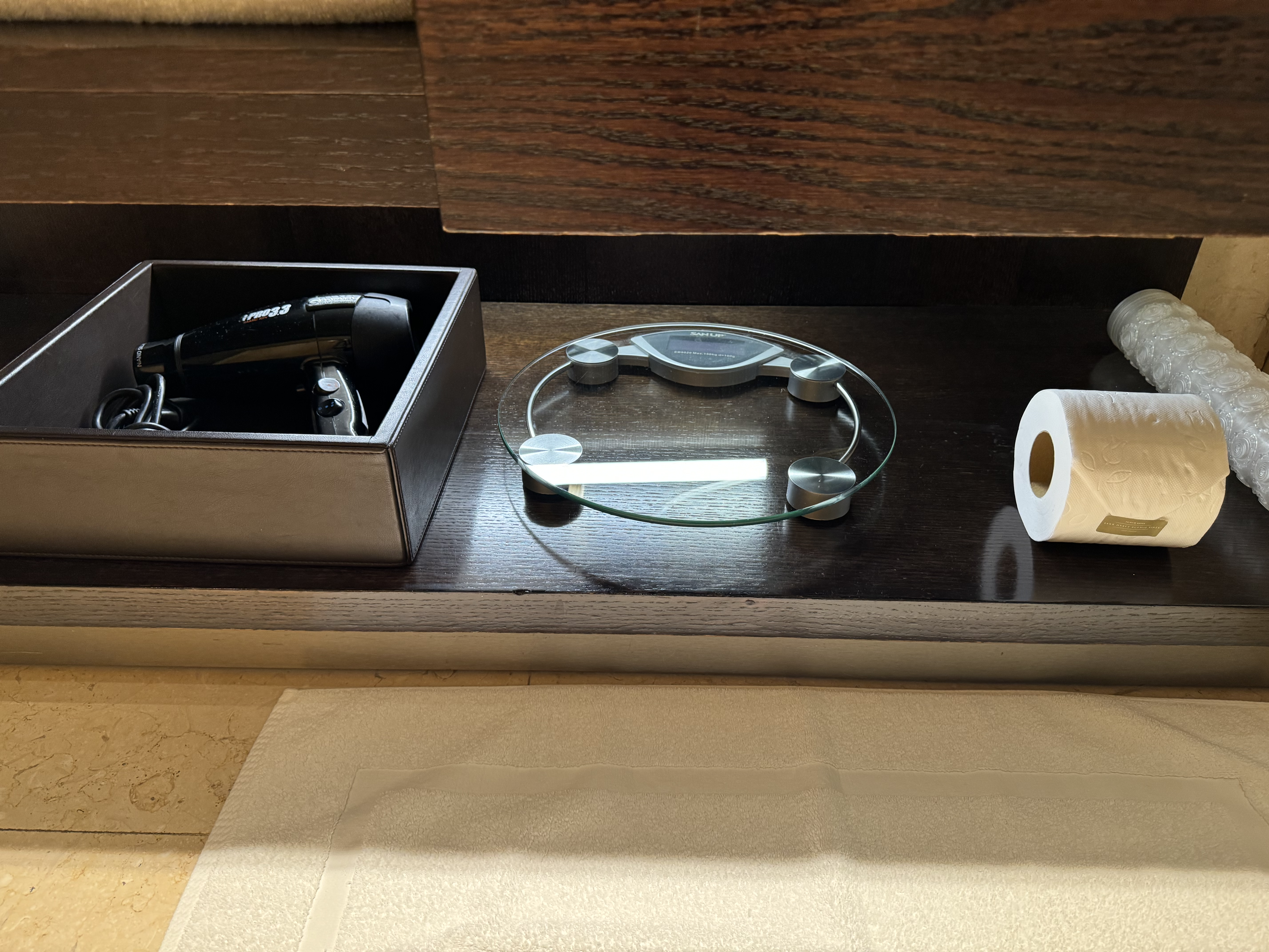 Palacio Duhau Park Hyatt Buenos Aires bathroom under sink amenities Palacio Duhau Park Hyatt Buenos Aires bathroom under sink amenities