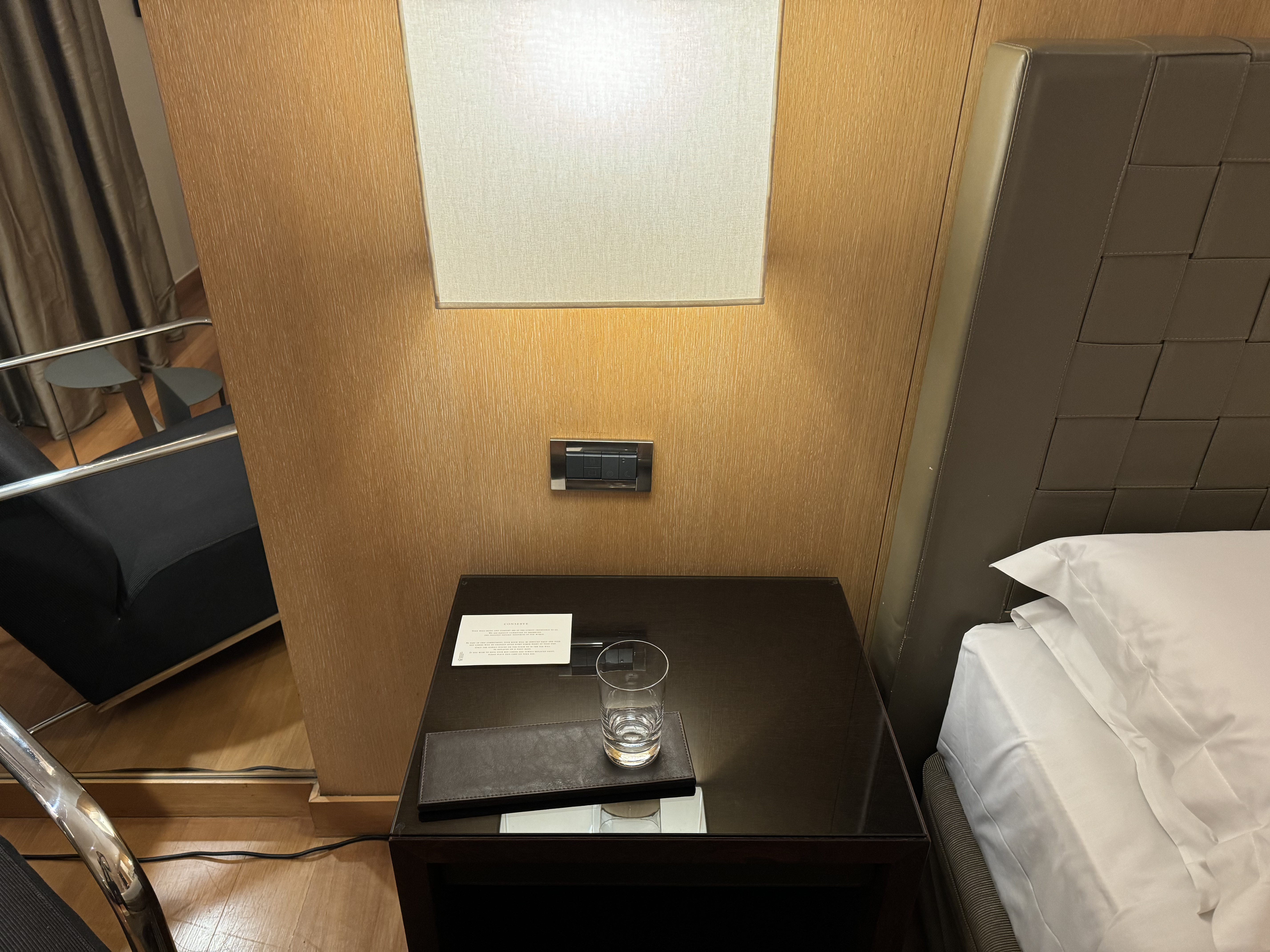 Palacio Duhau Park Hyatt Buenos Aires bedroom left night stand Palacio Duhau Park Hyatt Buenos Aires bedroom left night stand