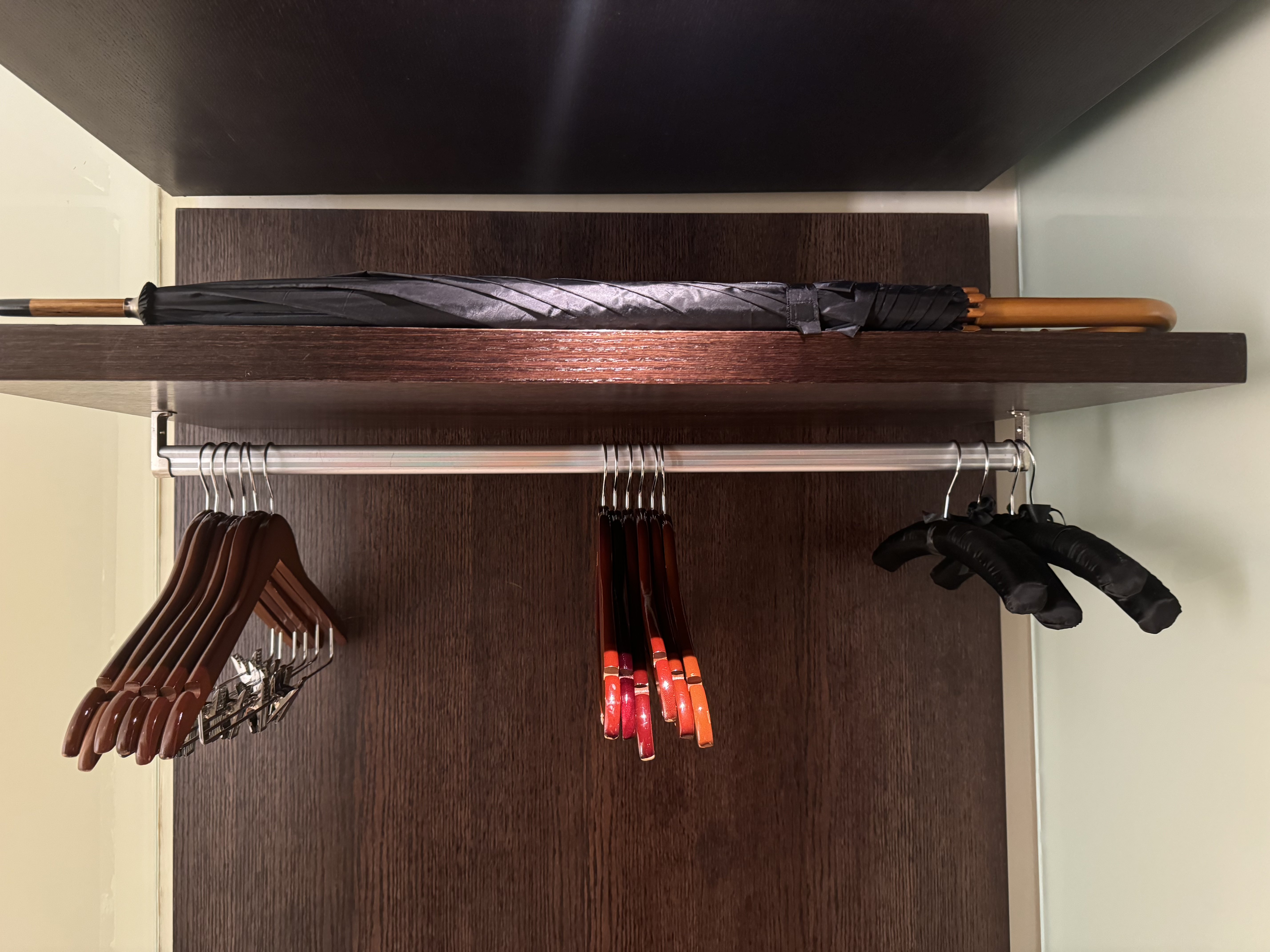 Palacio Duhau Park Hyatt Buenos Aires closet hangers Palacio Duhau Park Hyatt Buenos Aires closet hangers