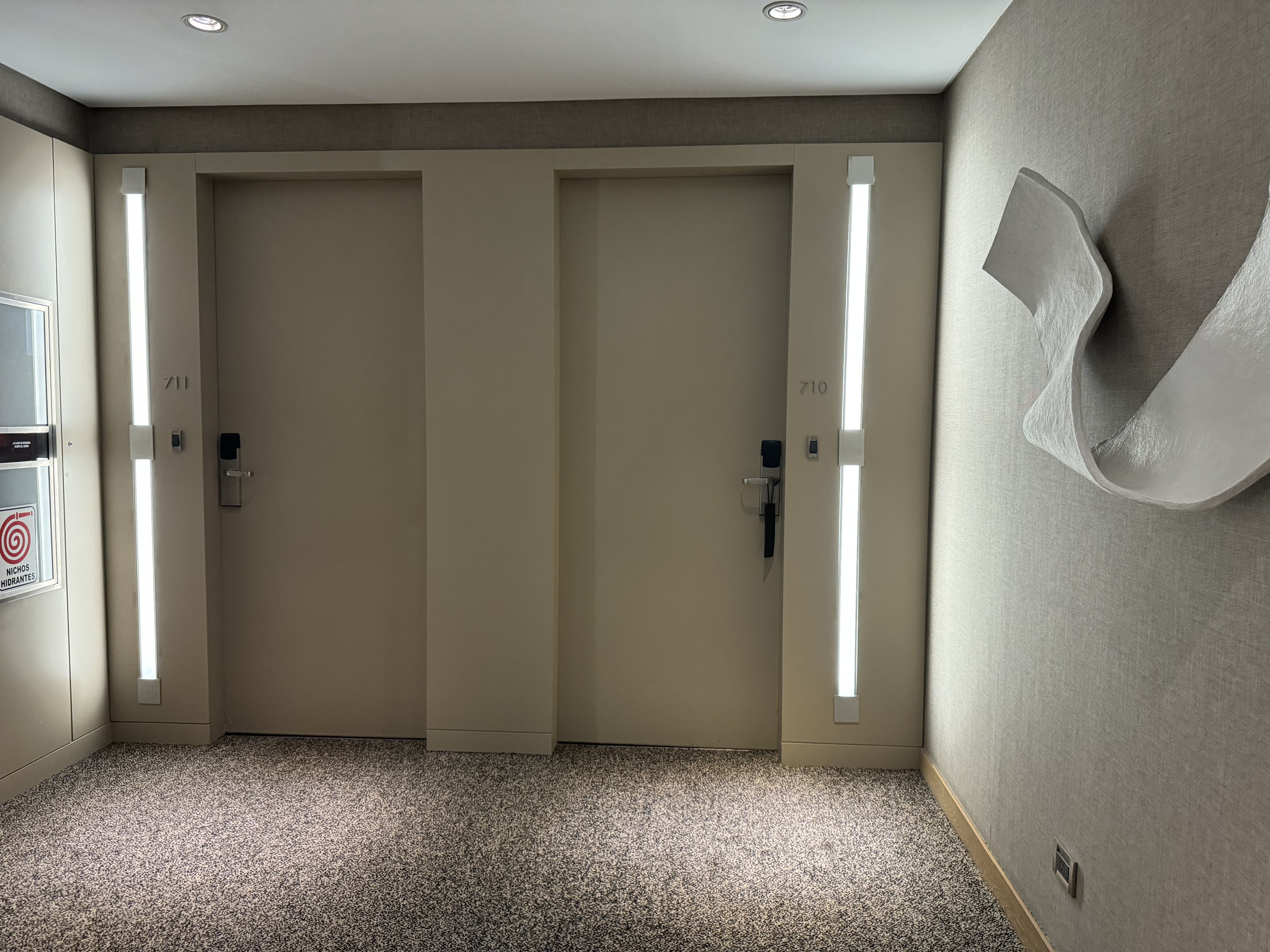 Palacio Duhau Park Hyatt Buenos Aires view of door Palacio Duhau Park Hyatt Buenos Aires view of door