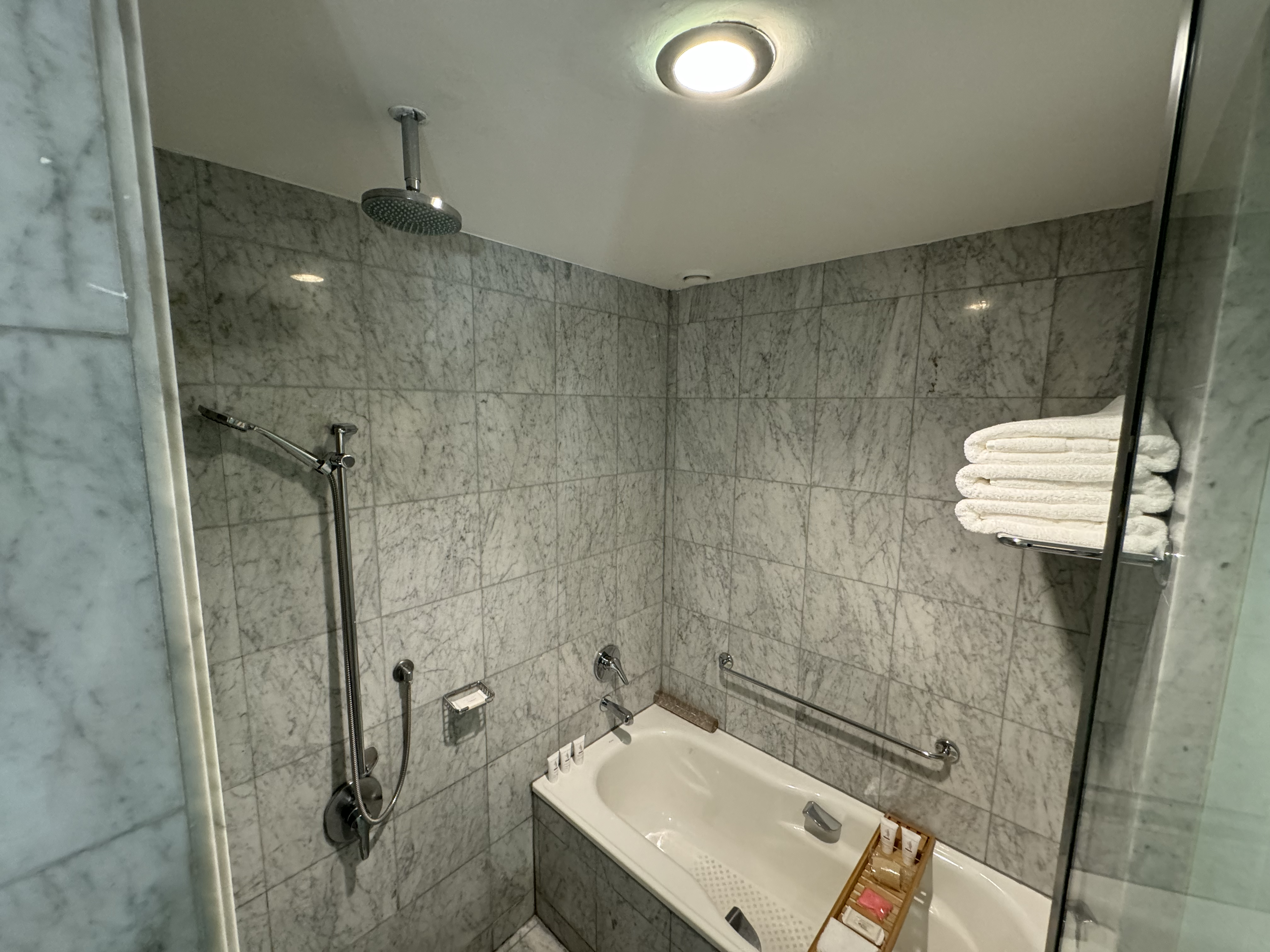 Park Hyatt Mendoza Park Suite bathroom tub