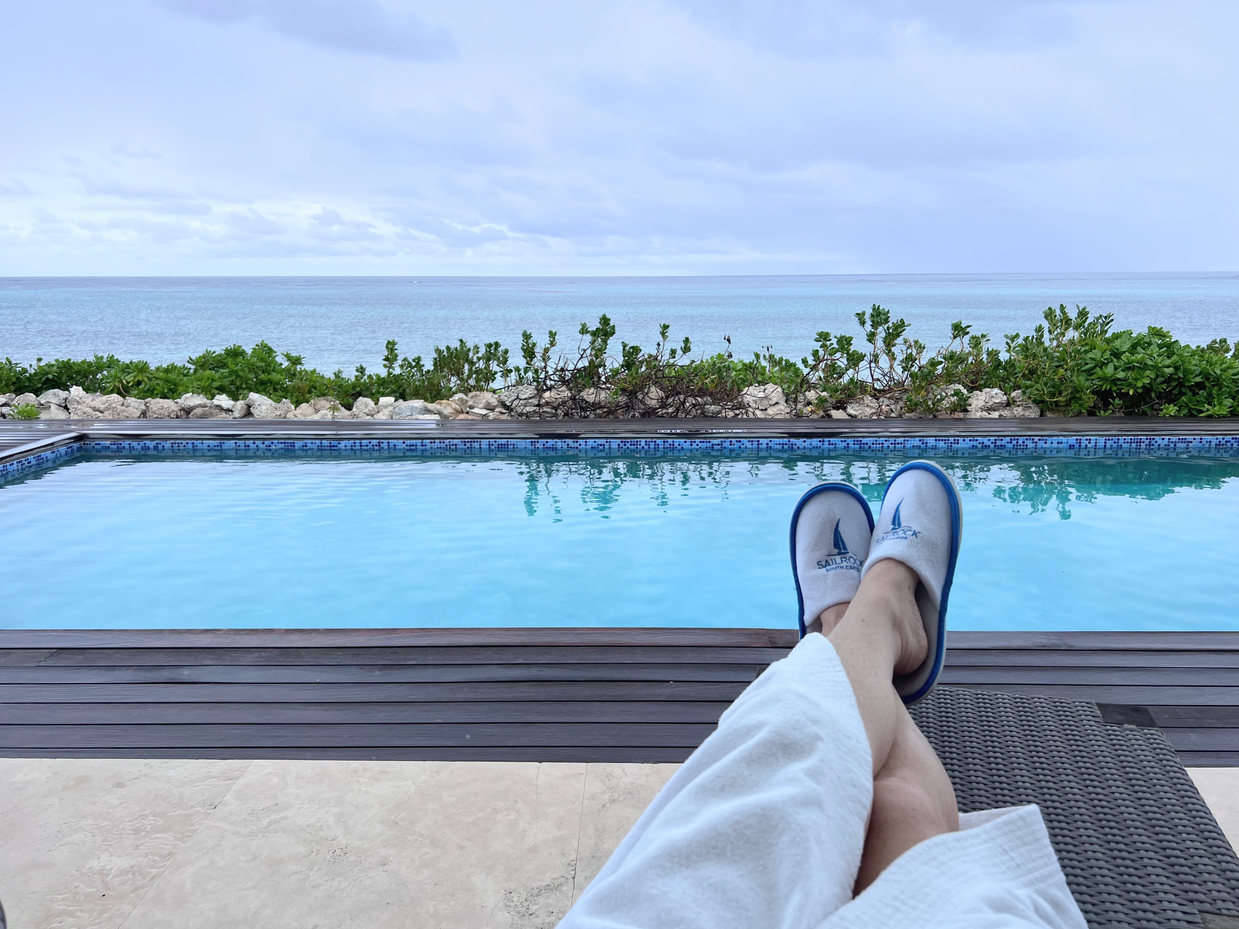 Private pool at Sailrock South Caicos