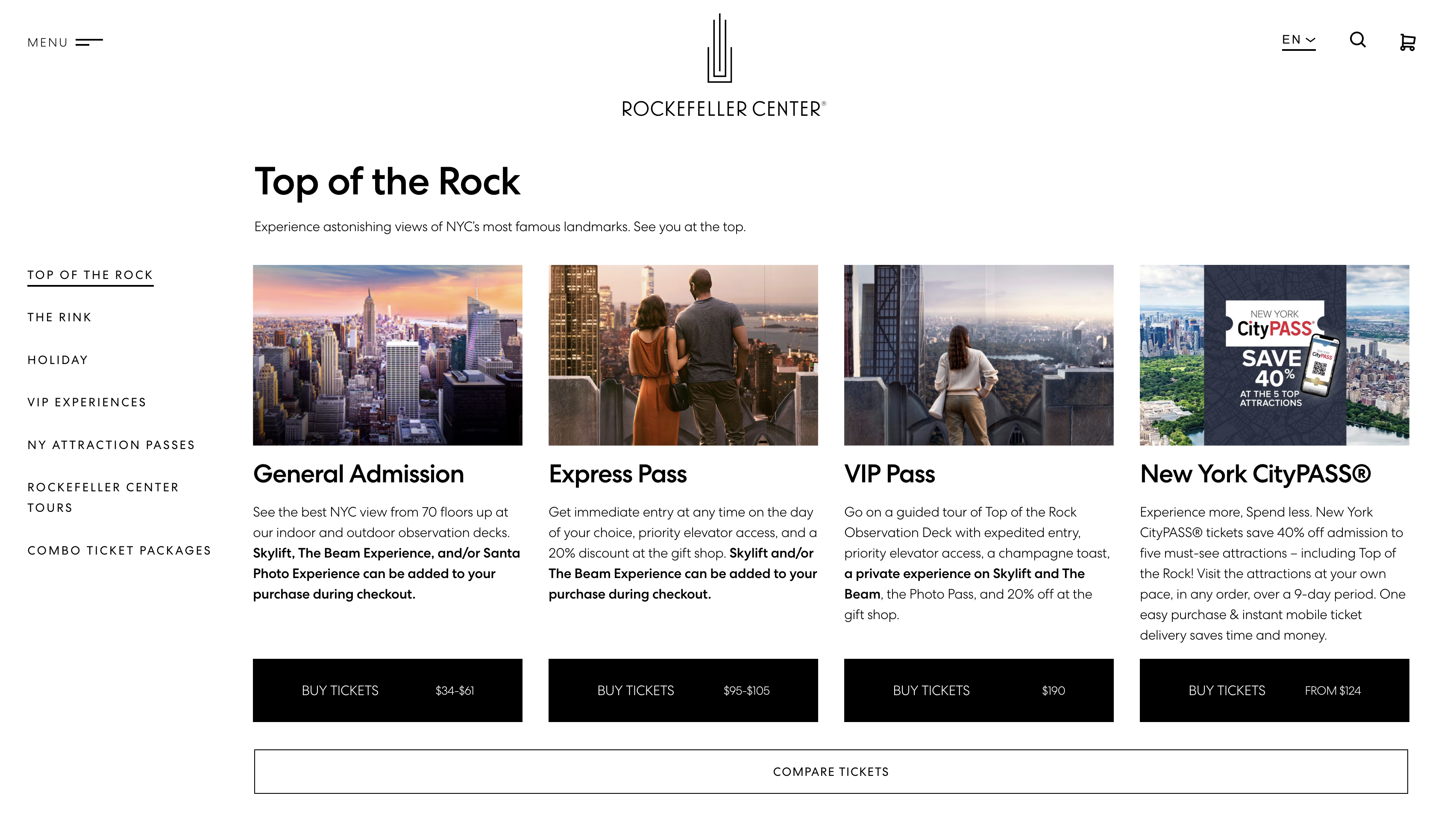 Top of the Rock booking Top of the Rock booking