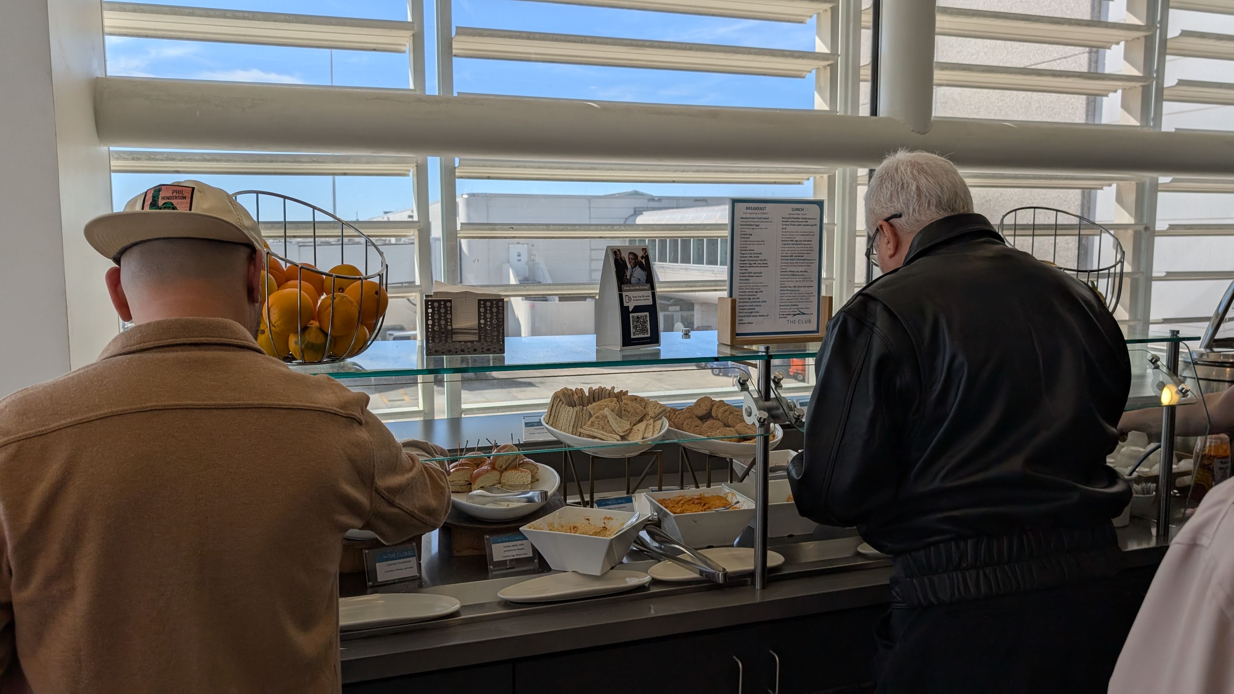 The Club MCO Terminal A food and beverage buffet The Club MCO Terminal A food and beverage buffet