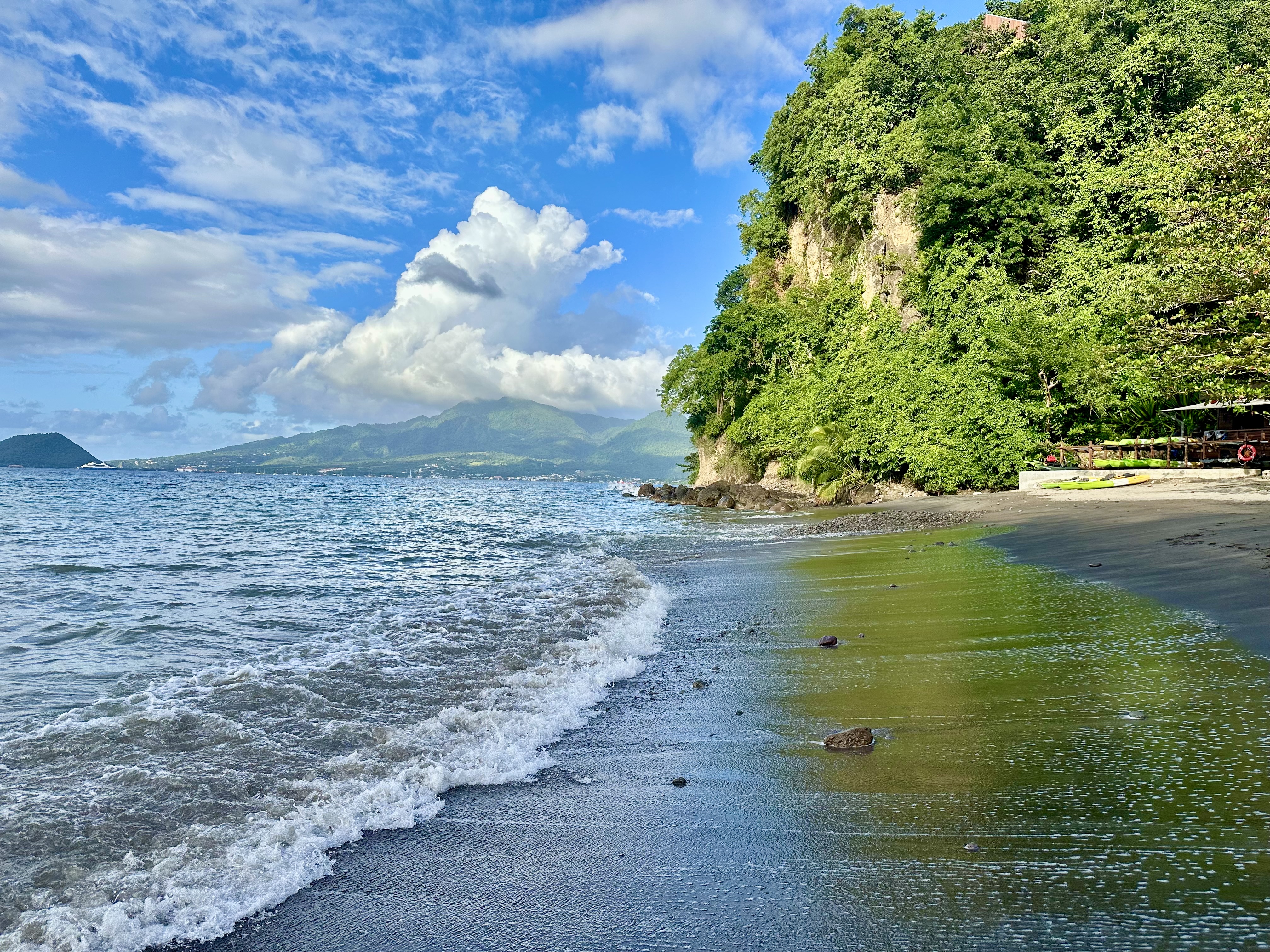 Tibay Beach Black Sand