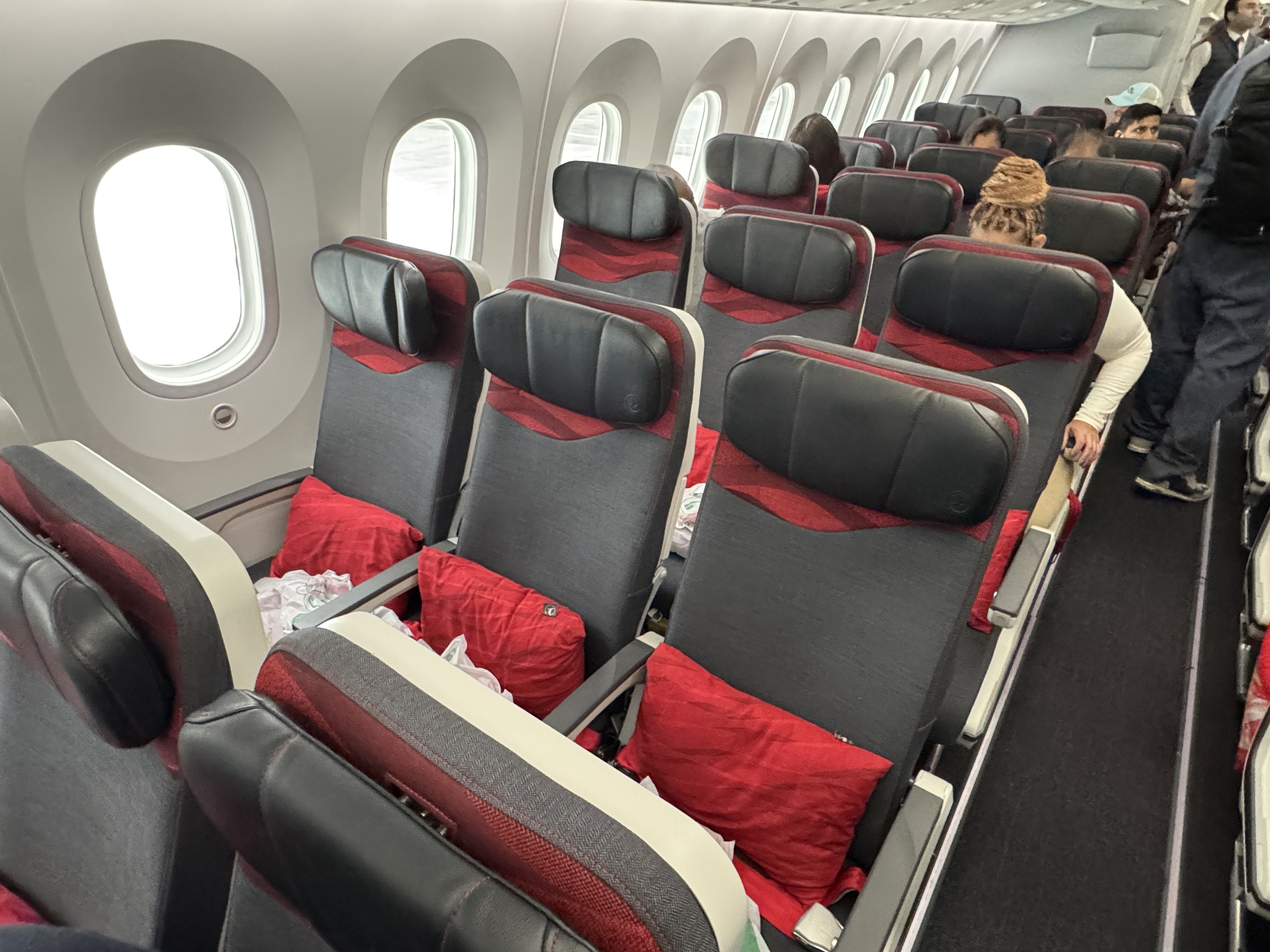 Turkish Airlines IST ATL 787 9 economy empty seats Turkish Airlines IST ATL 787 9 economy empty seats
