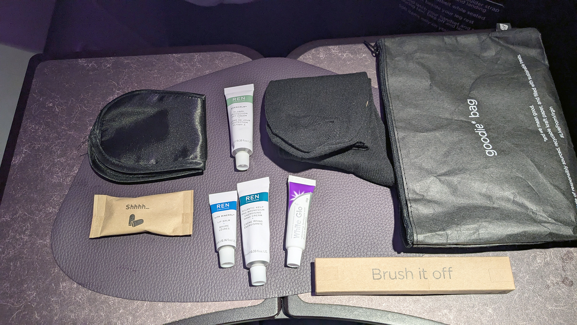 Virgin Atlantic A330 900 Business Class Amenity Kit Virgin Atlantic A330 900 Business Class Amenity Kit