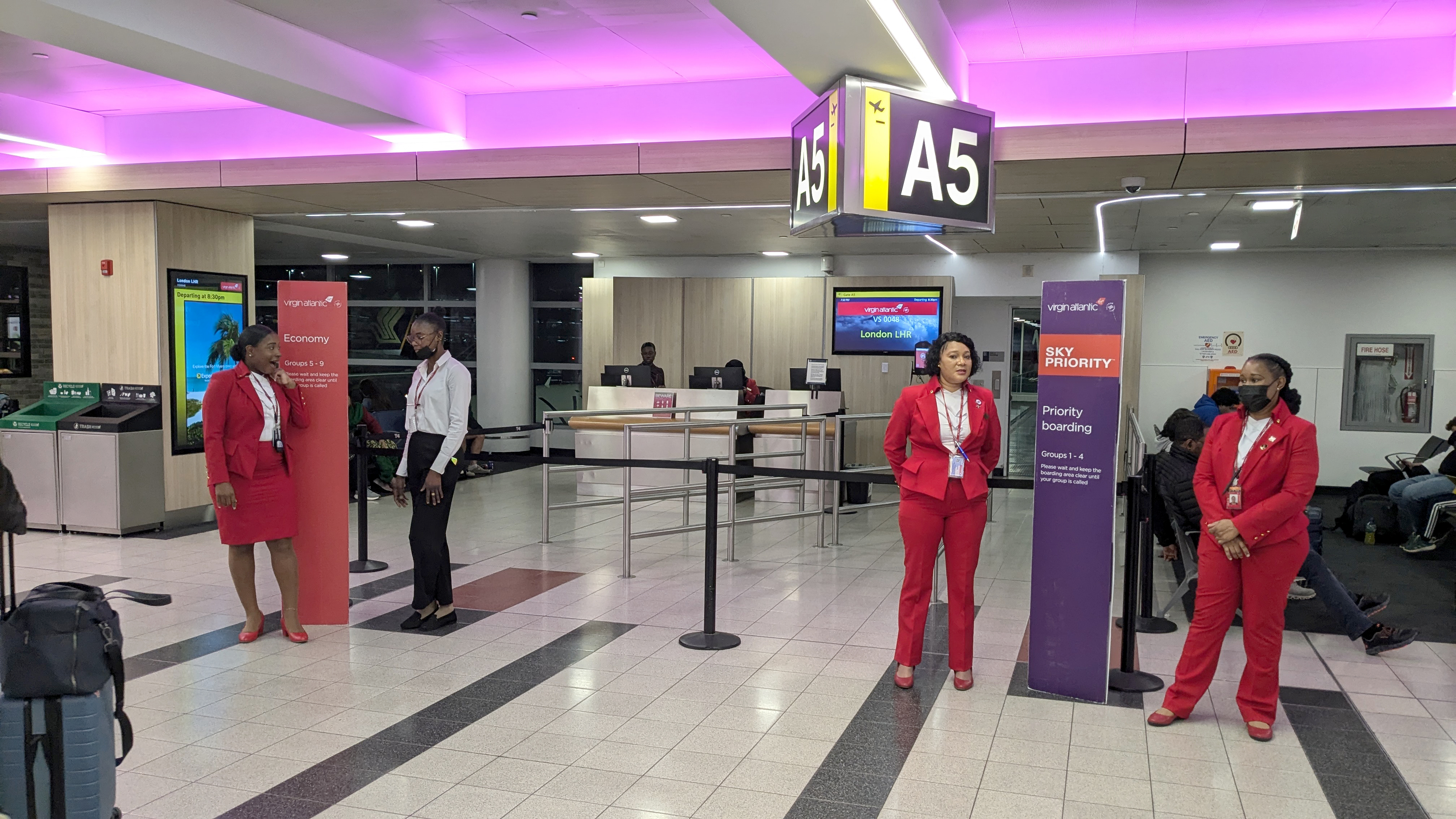 Virgin Atlantic Gate JFK Virgin Atlantic Gate JFK