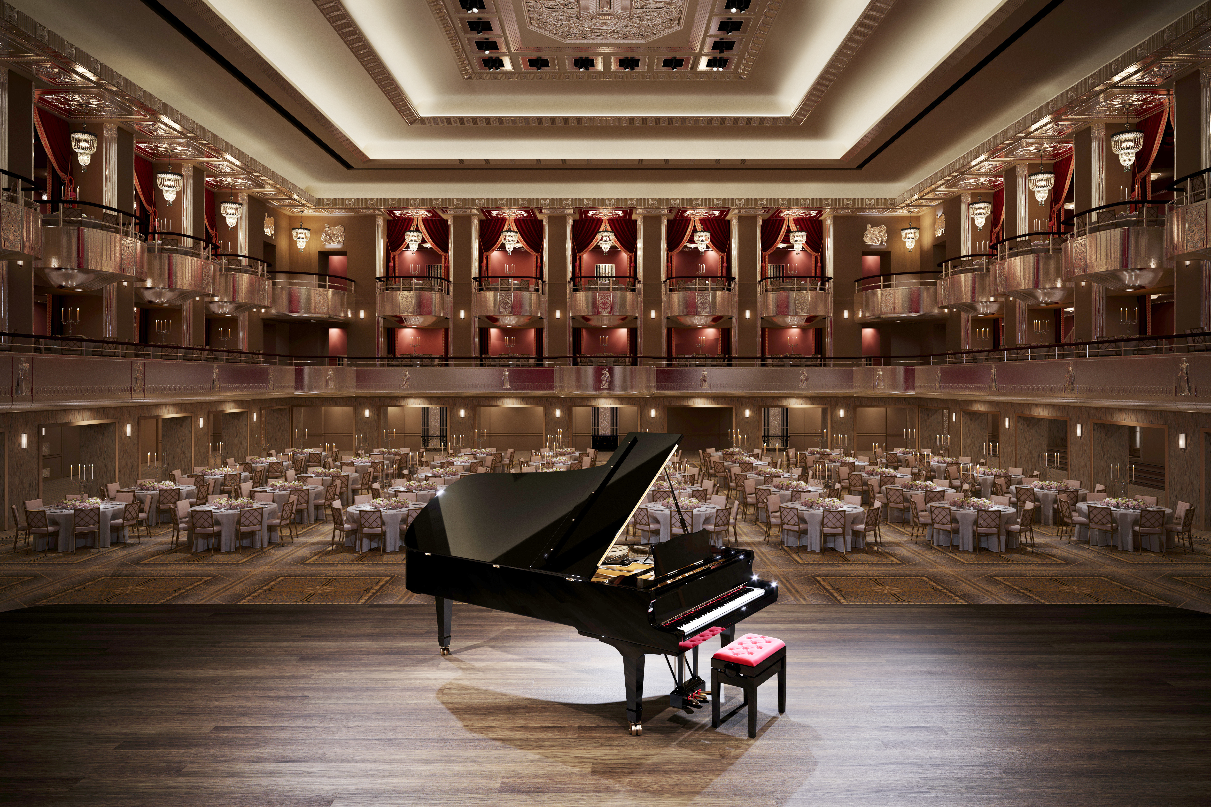 Waldorf Astoria New York Grand Ballroom Credit Noë & Associates Courtesy The Boundary Waldorf Astoria New York Grand Ballroom Credit Noë & Associates Courtesy The Boundary