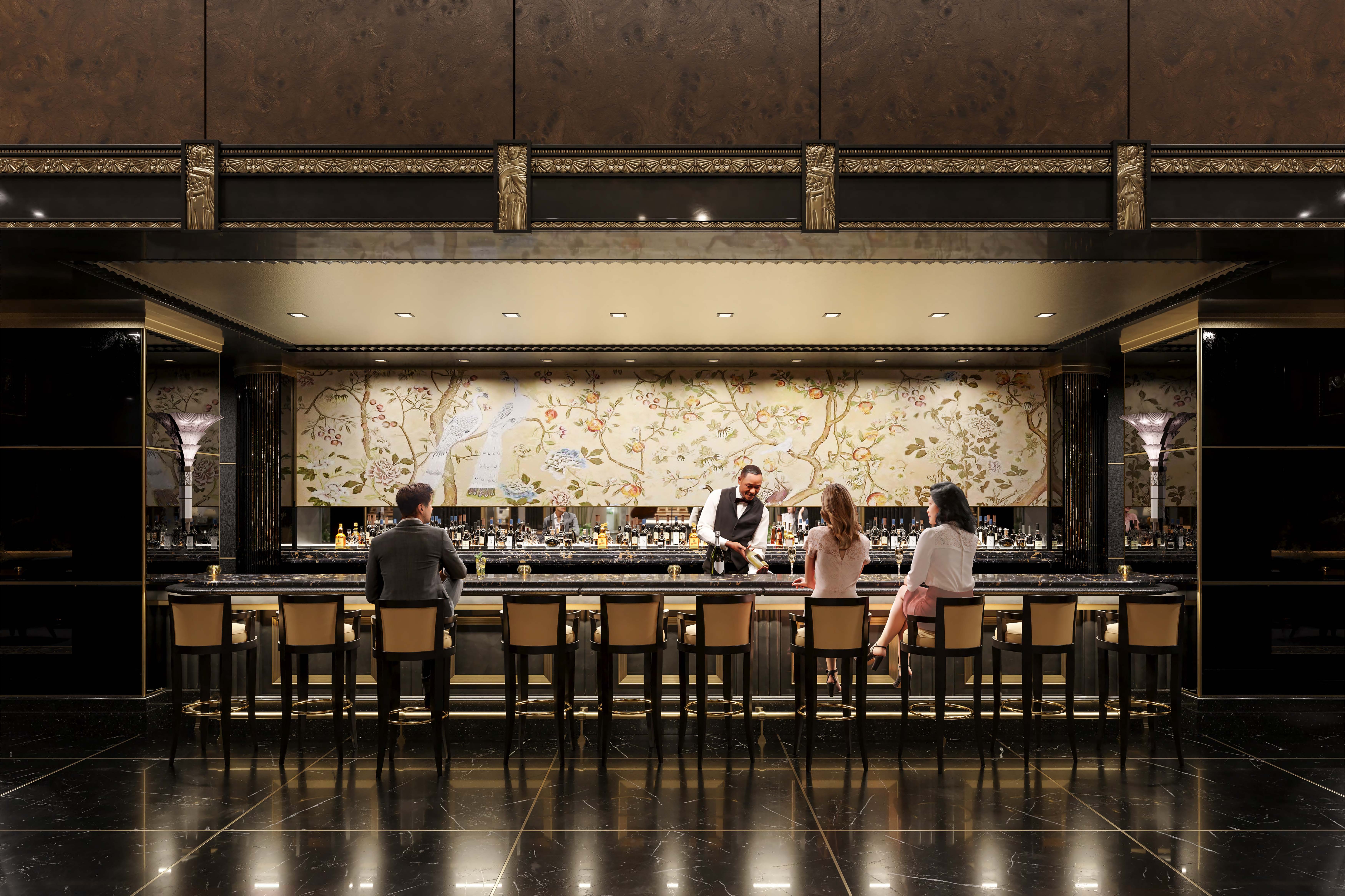 Waldorf Astoria New York Lobby Bar Credit Noë & Associates Courtesy The Boundary Waldorf Astoria New York Lobby Bar Credit Noë & Associates Courtesy The Boundary