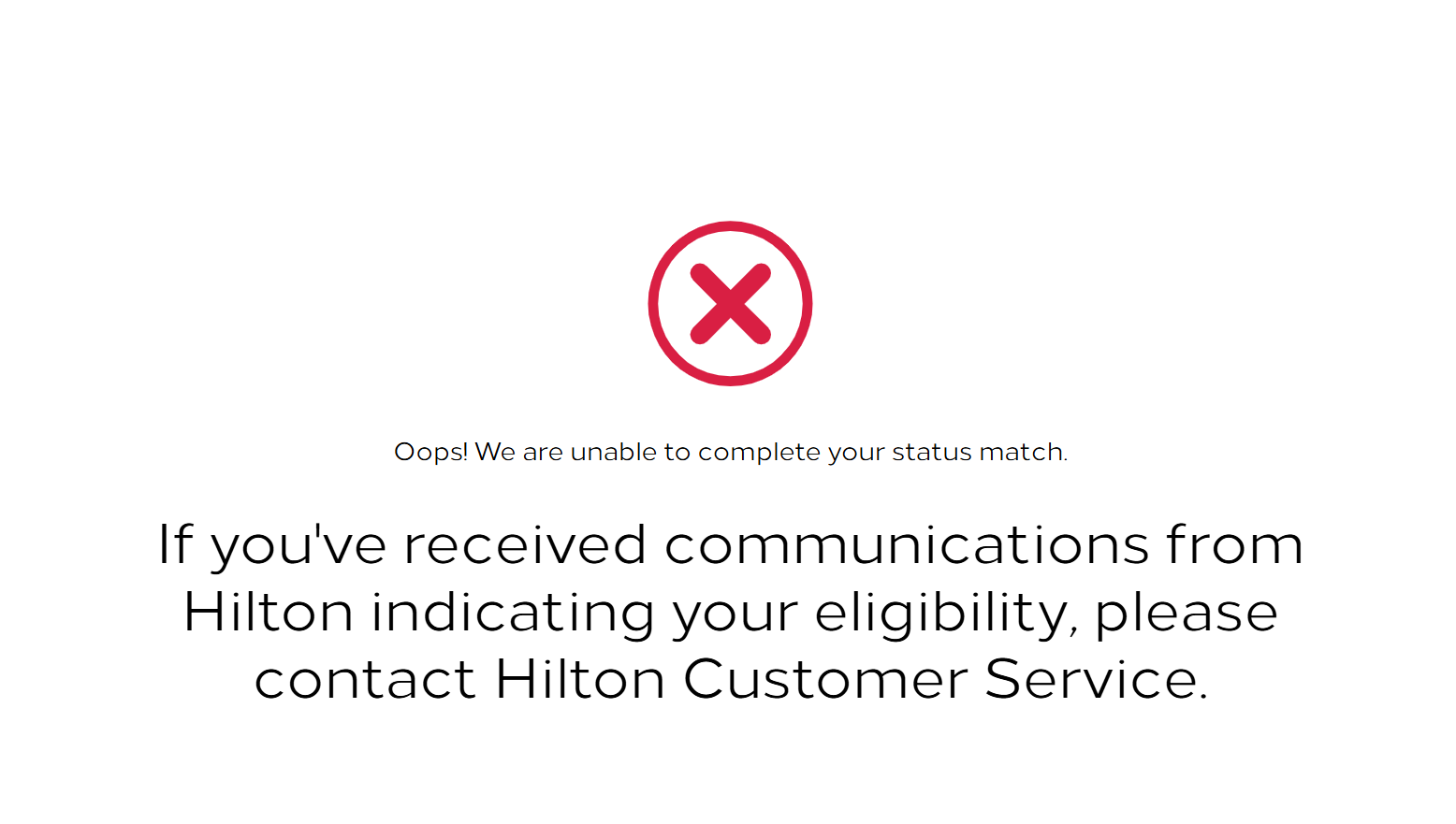 Hilton Delta Status Match nix Hilton Delta Status Match nix