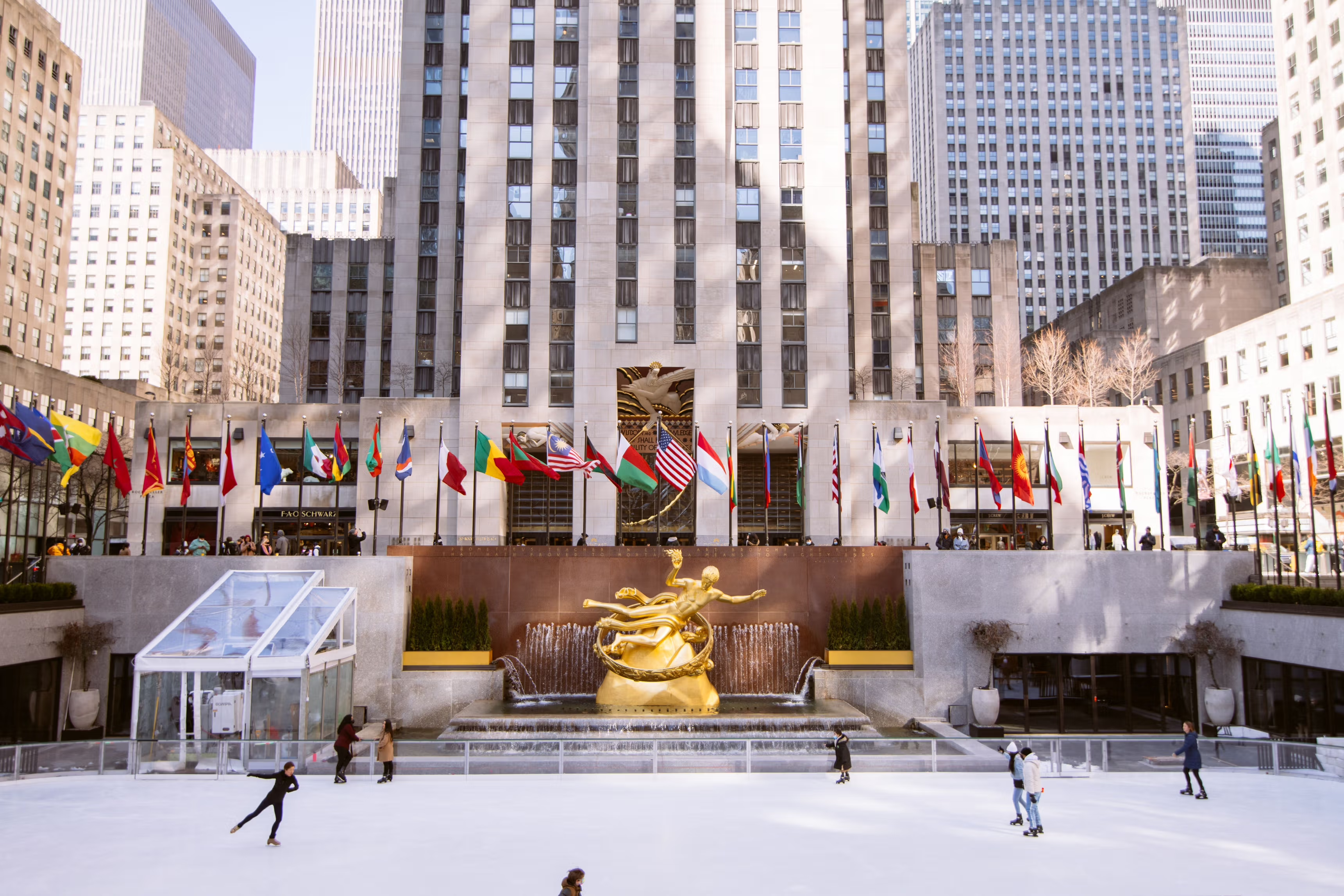 rockfeller center skating rink rockfeller center skating rink