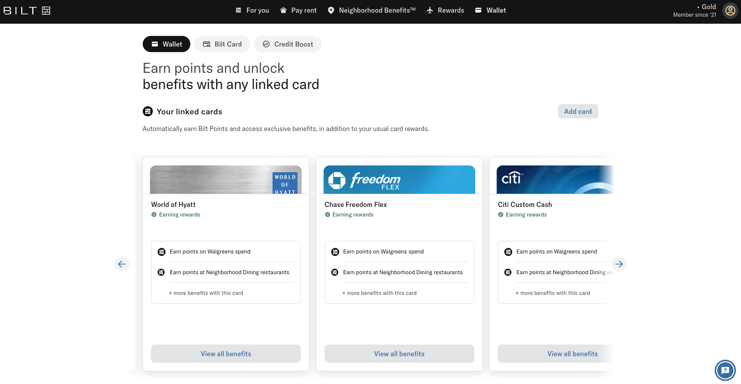 Adding Credit Cards to Bilt Wallet Adding Credit Cards to Bilt Wallet