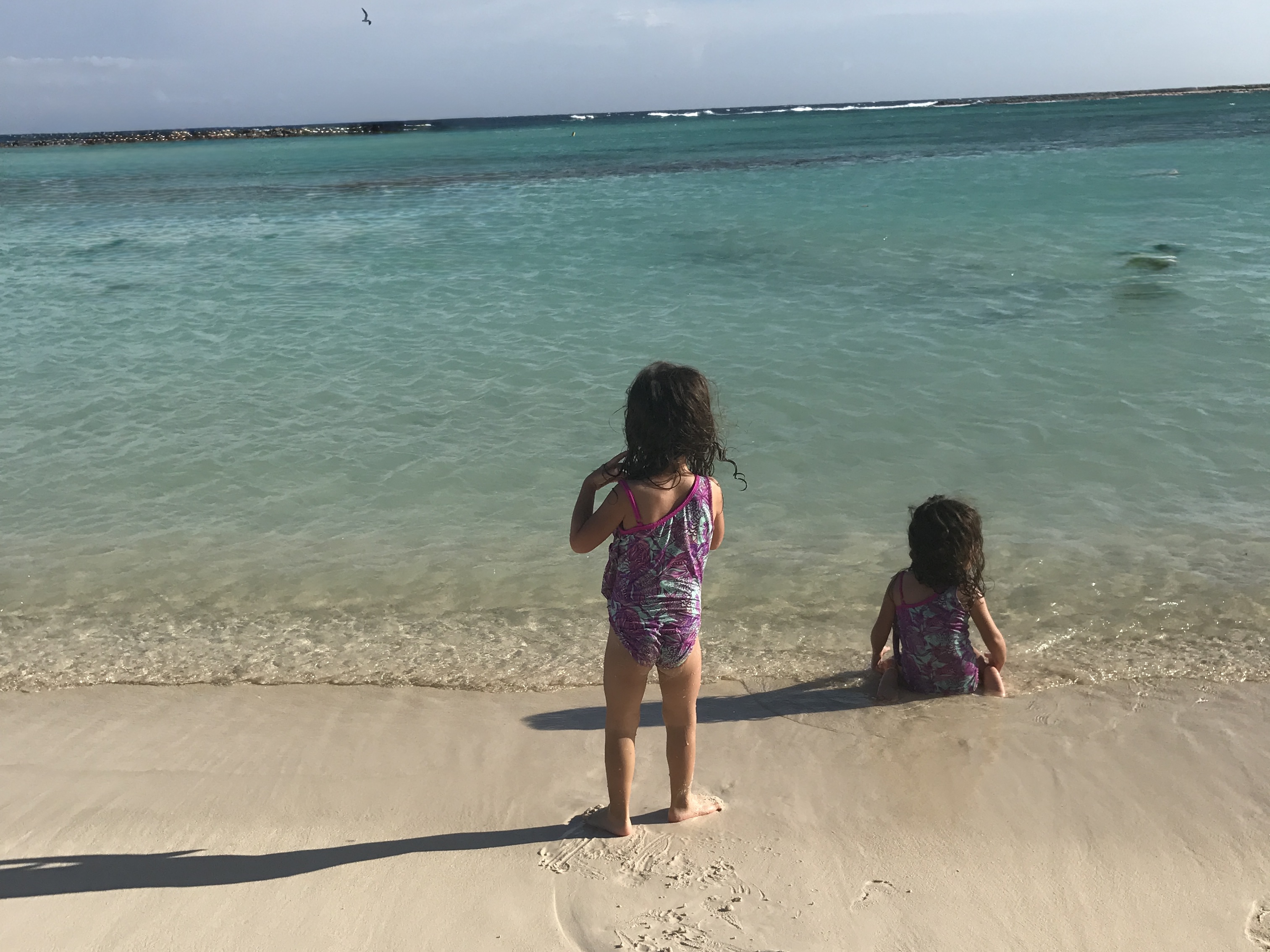 Aruba Family Trip Twins Aruba Family Trip Twins