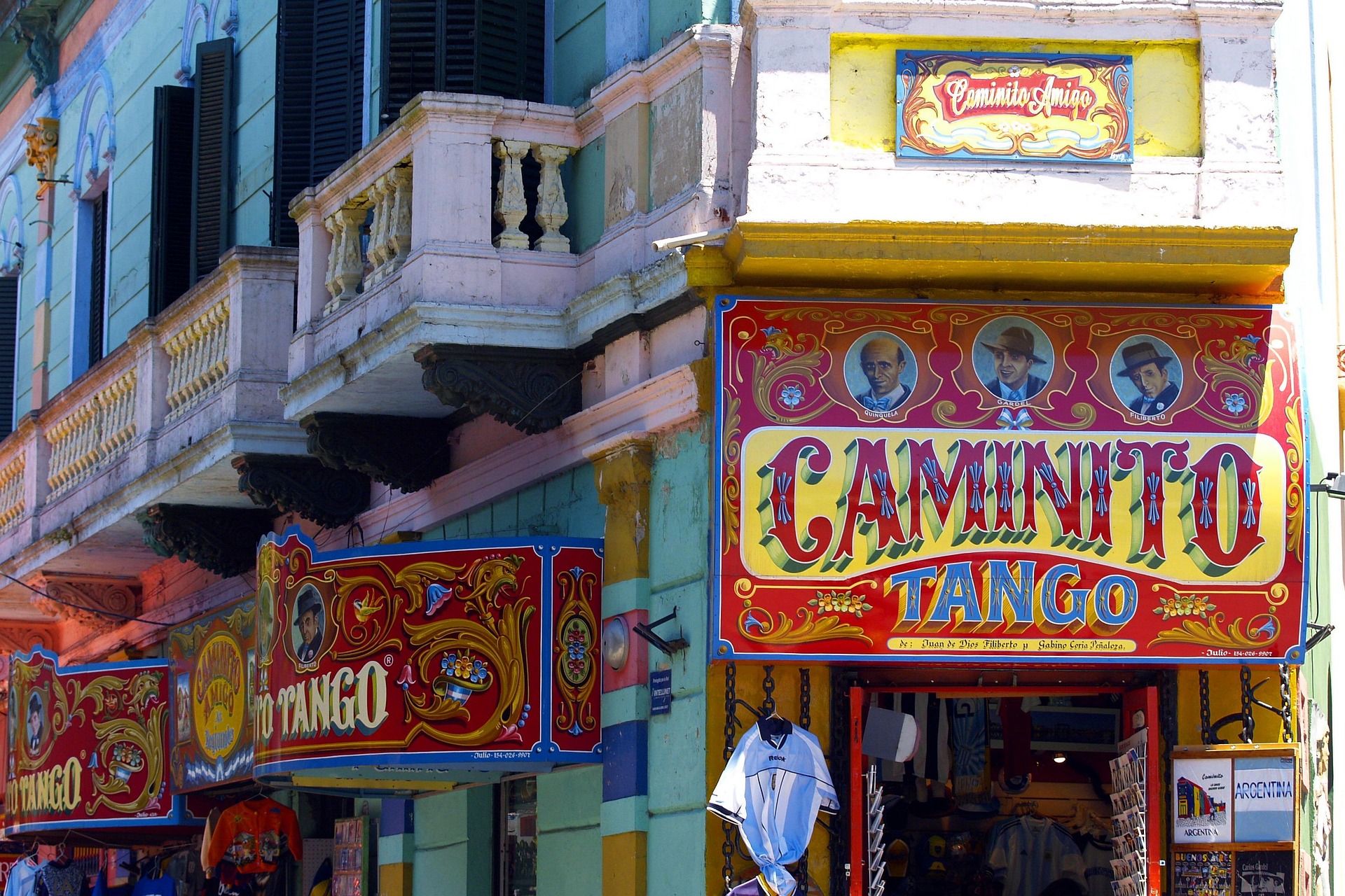 Buenos Aires, Argentina Caminito Tango Buenos Aires