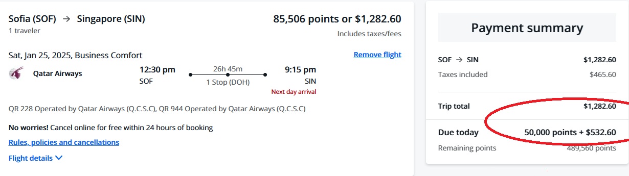 Chase Travel Combine Points and Cash Chase Travel Combine Points and Cash