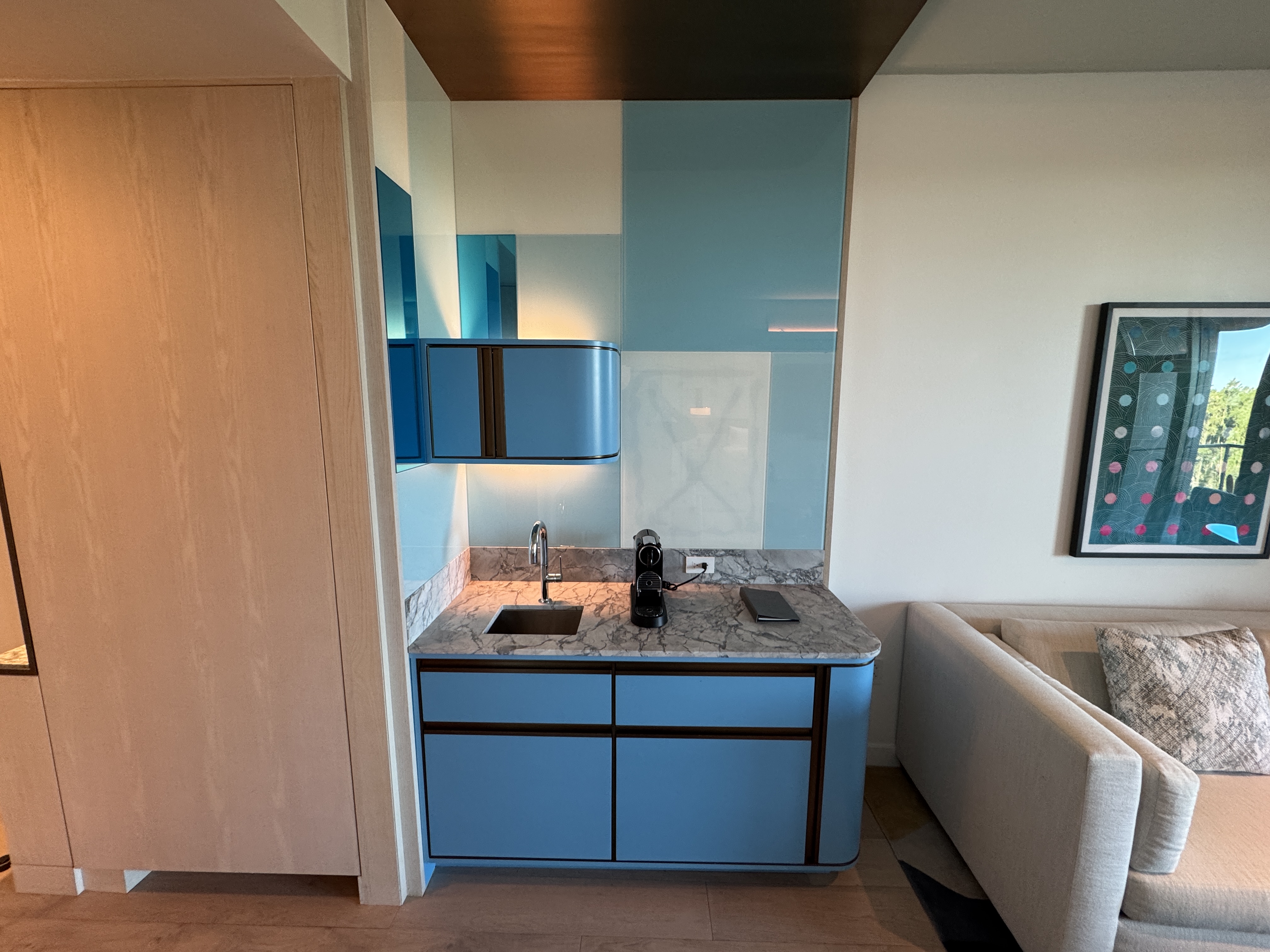 Conrad Orlando kitchenette