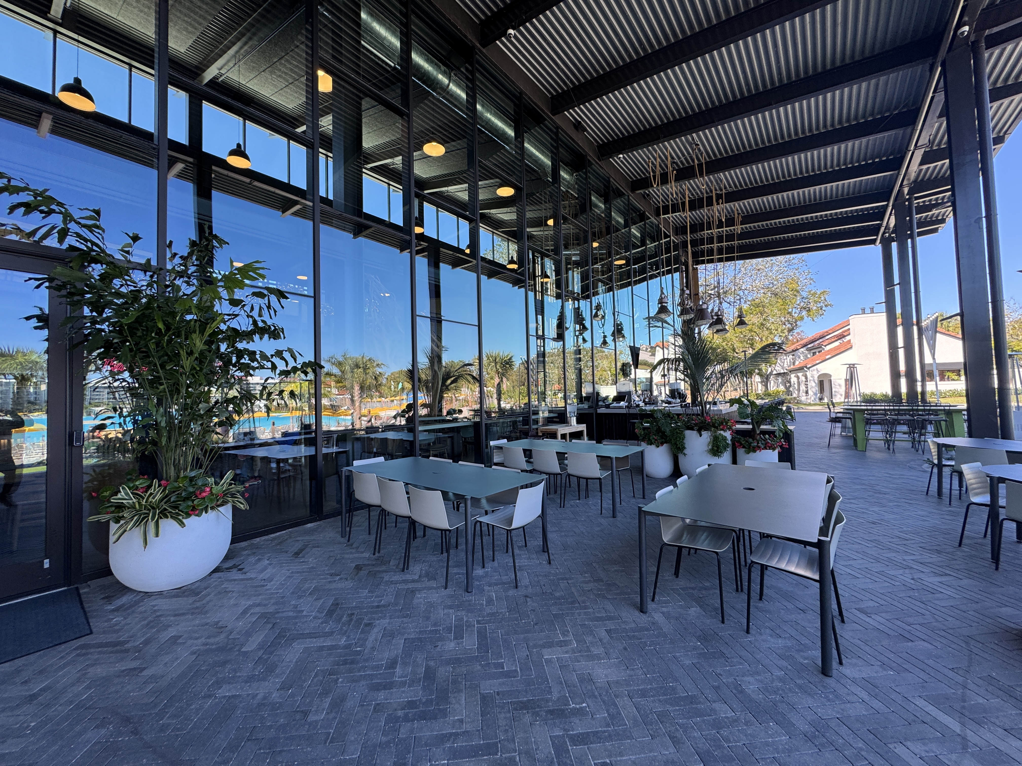 Conrad Orlando marketplace bar outdoors