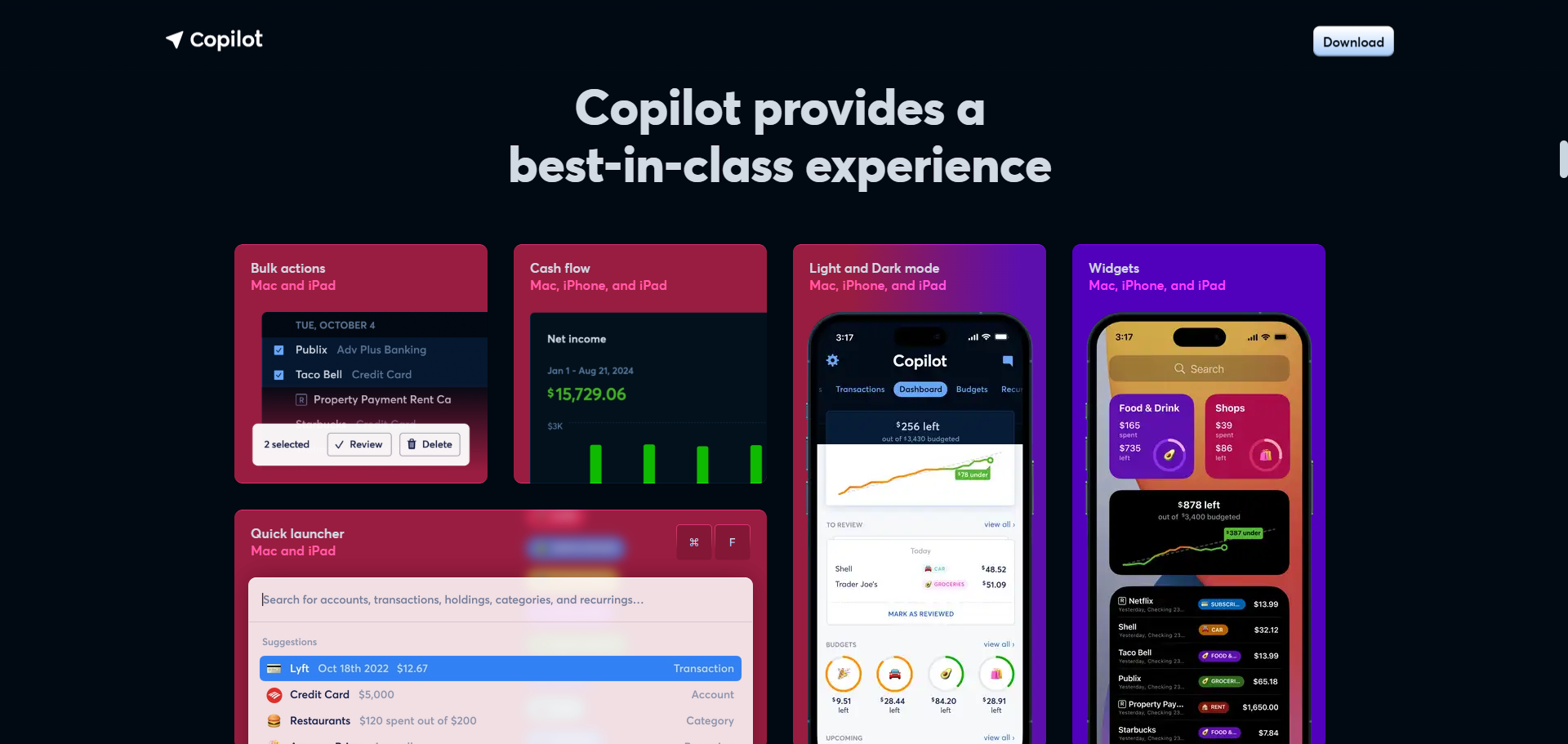 Copilot credit card expense management app Copilot credit card expense management app