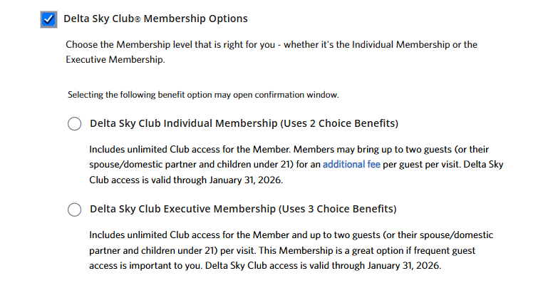 Delta Choice Benefits Sky Club Delta Choice Benefits Sky Club