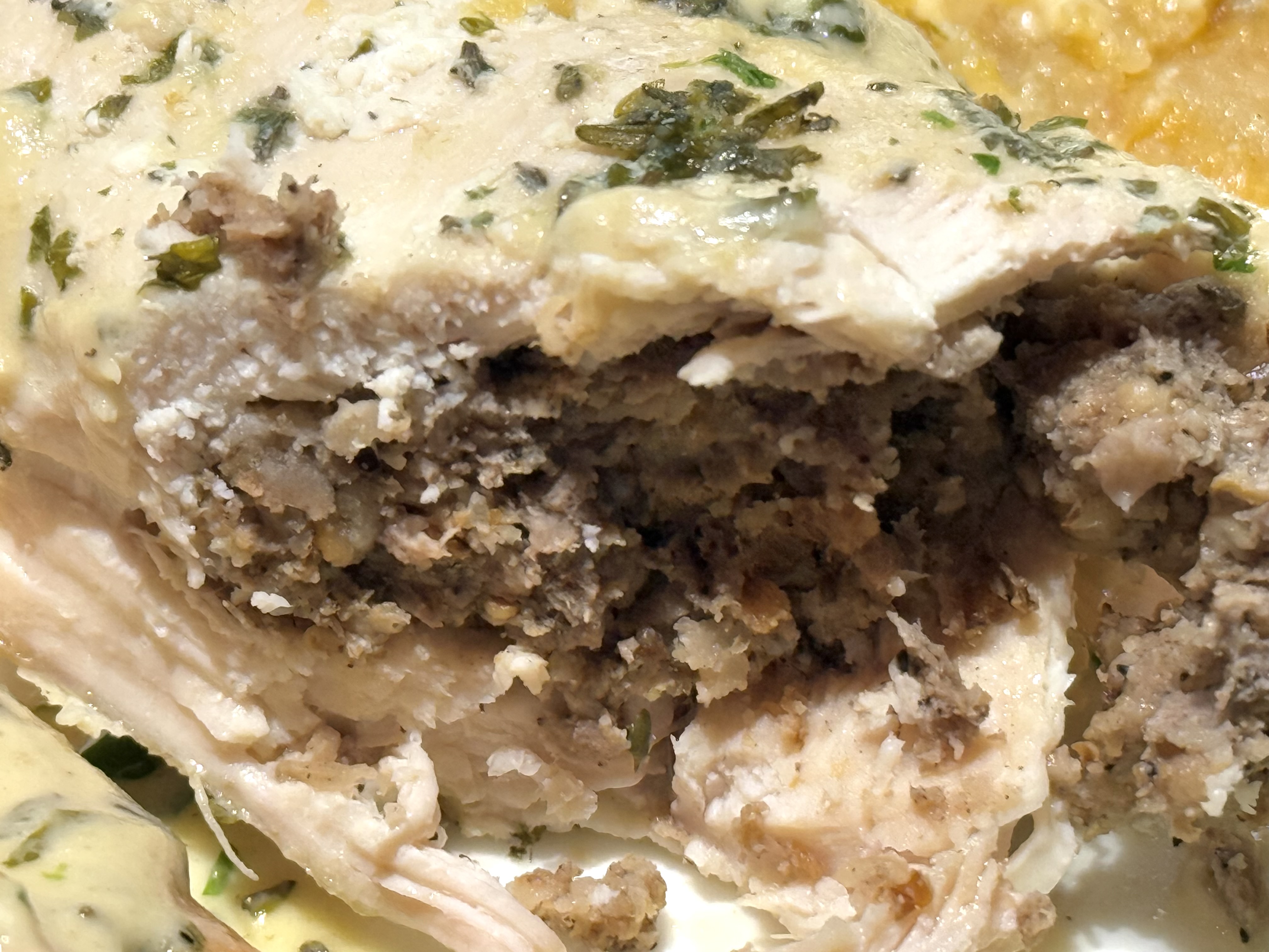 Emirates Airbus A350 business class FnB haggis